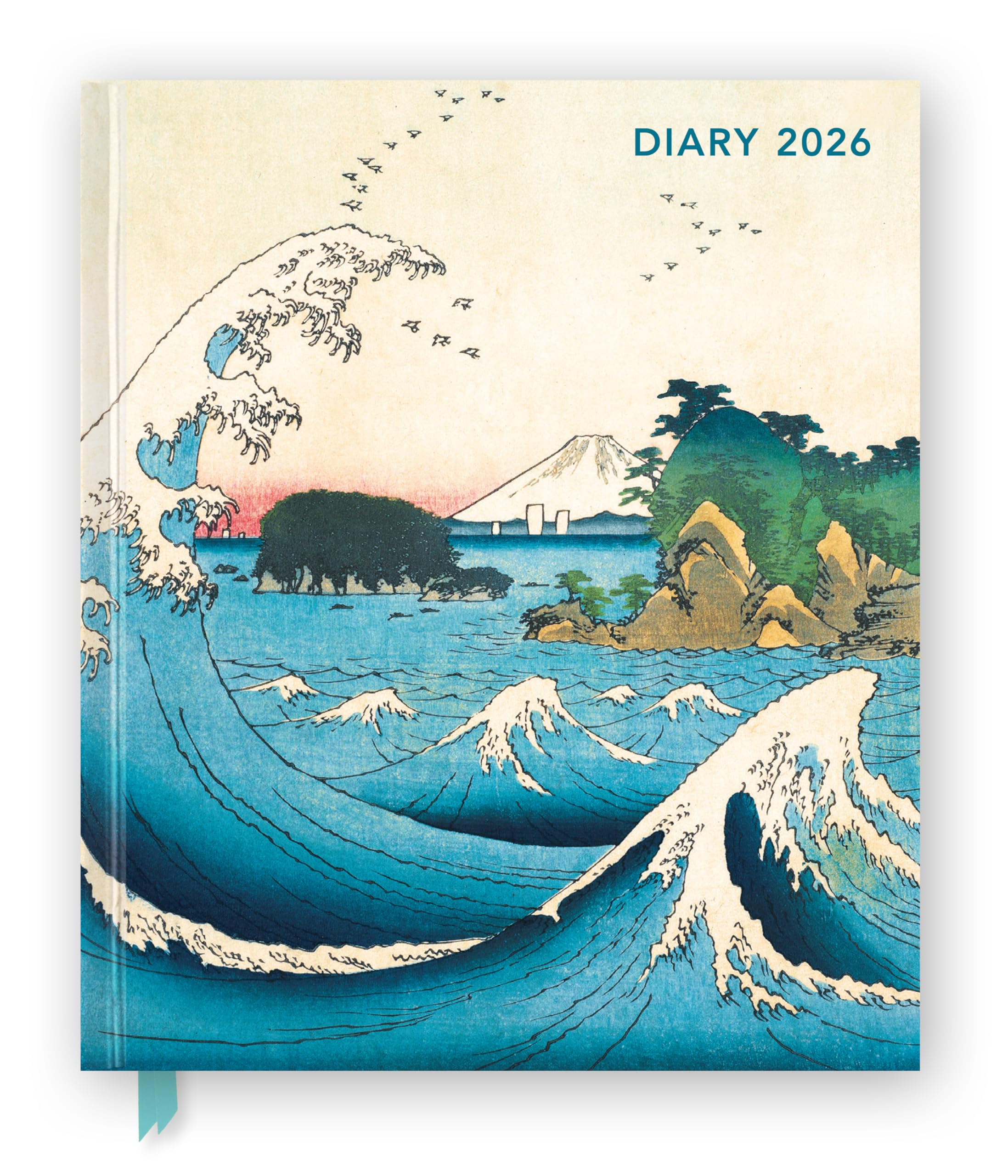 Japanese Woodblocks 2026 Desk Diary Planner: Week to View, Illustrated Throughout Film, Art & Culture