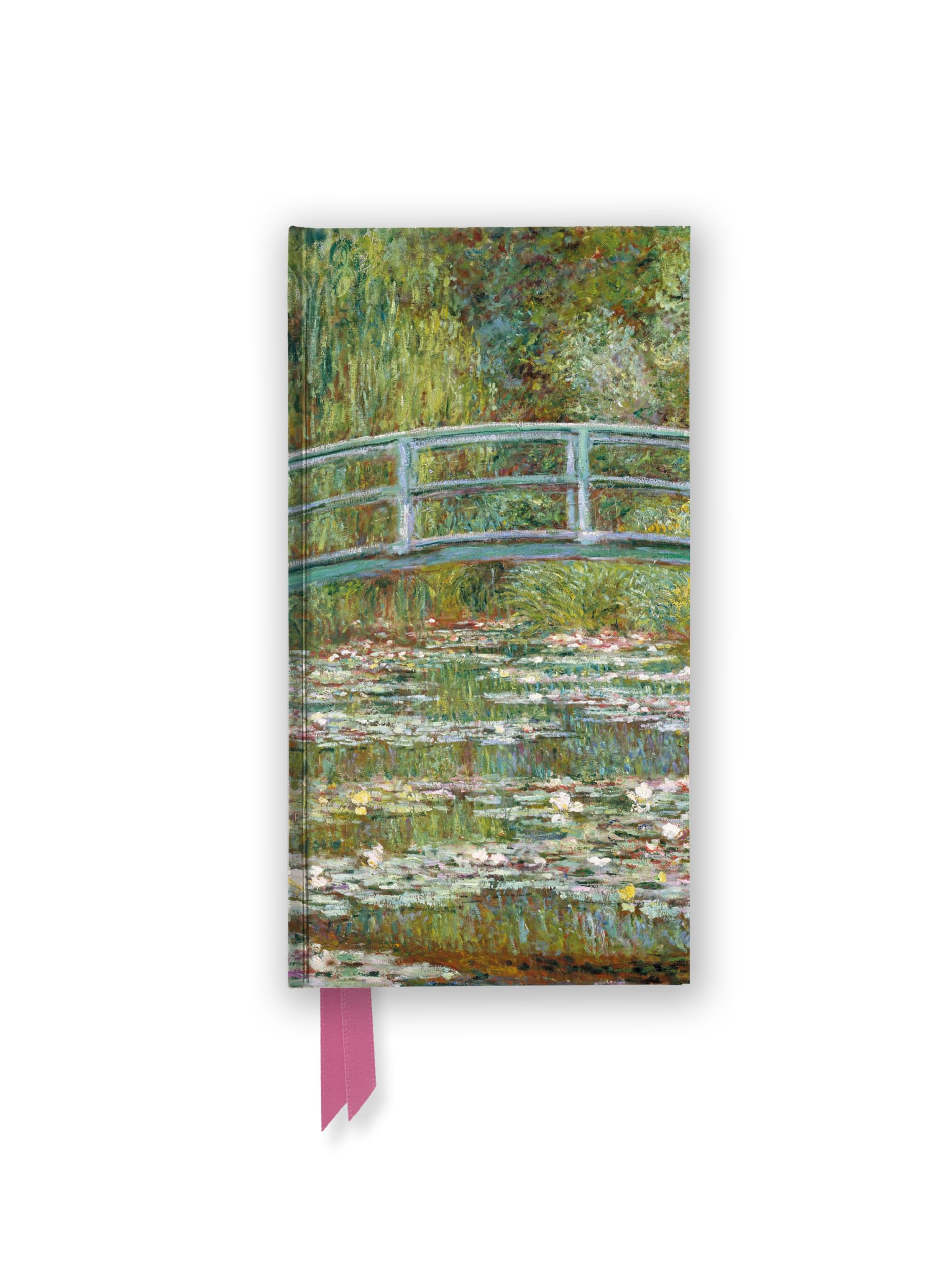 Schmales Hardcover-Notizbuch: Claude Monet, Die japanische Brücke: Unser hochwertiges, liniertes Blankbook mit festem, künstlerisch geprägtem Einband (Schmale Hardcover-Notizbücher) Media & Communication