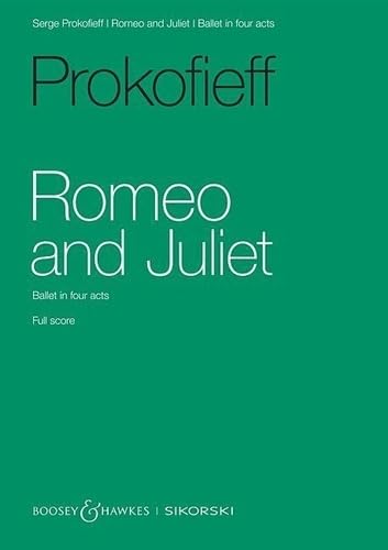 Romeo and Juliet: Ballet in four acts. op. 64. Orchester. Studienpartitur. Film, Art & Culture