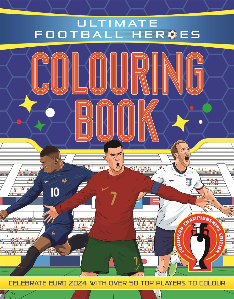 Ultimate Football Heroes Colouring Book Leisure & Fun
