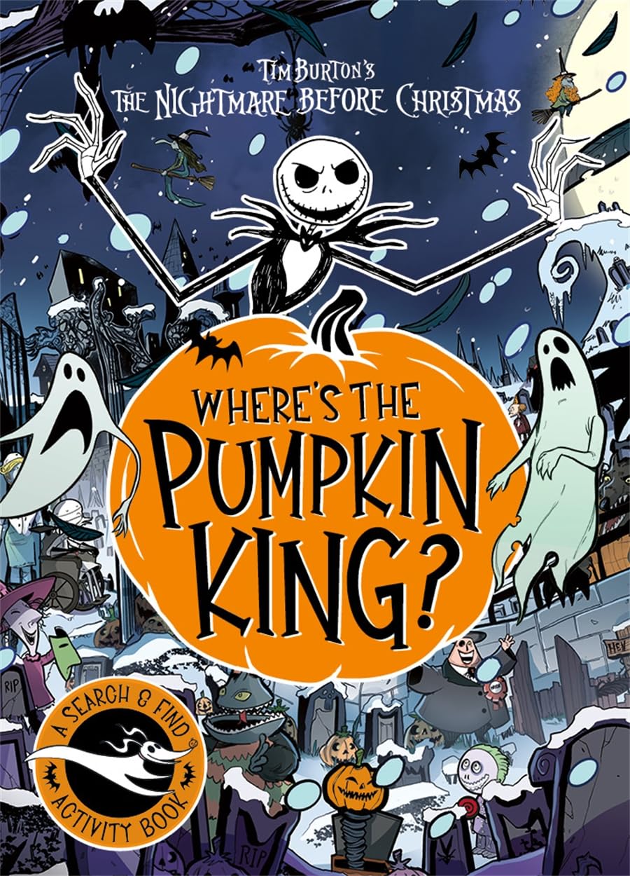 Disney Tim Burton's The Nightmare Before Christmas: Where's The Pumpkin King? Non-fiction