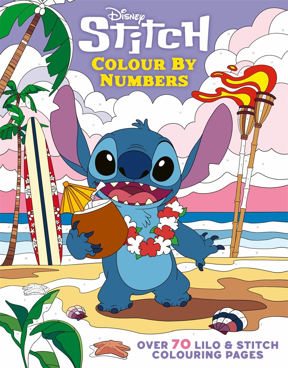 Disney Stitch Colour By Numbers: Over 70 Lilo & Stitch Colouring Pages Film, Art & Culture