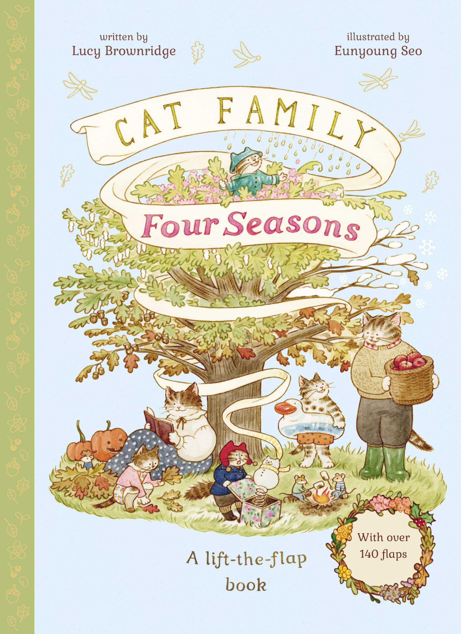 Cat Family Four Seasons Non-fiction