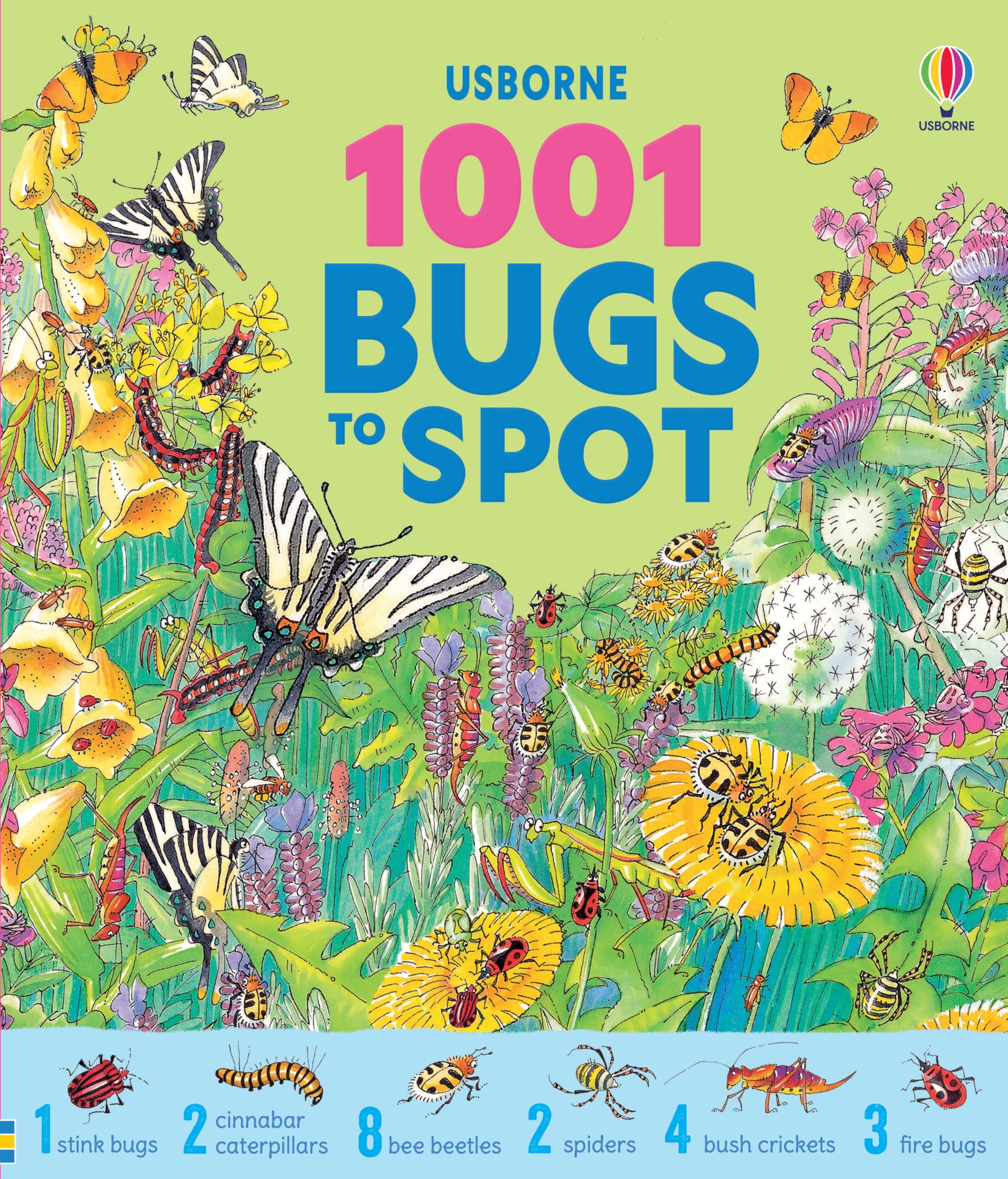 1001 Bugs to Spot: A Charming and Playful Picture Book for Children (Ages 5-8) – Featuring Puzzles With Spiders and Creepy Crawlies (1001 Things to Spot) Leisure & Fun