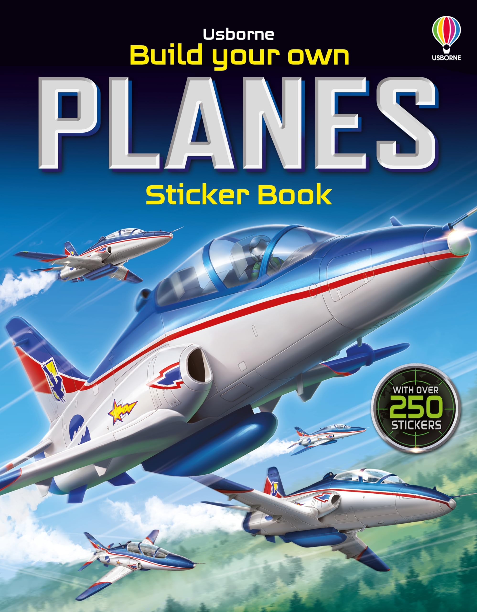 Build Your Own Planes Sticker Book: An Interactive Craft Activity About 20 Military Aircraft for Kids (Ages 5-8) (Build Your Own Sticker Book) Non-fiction