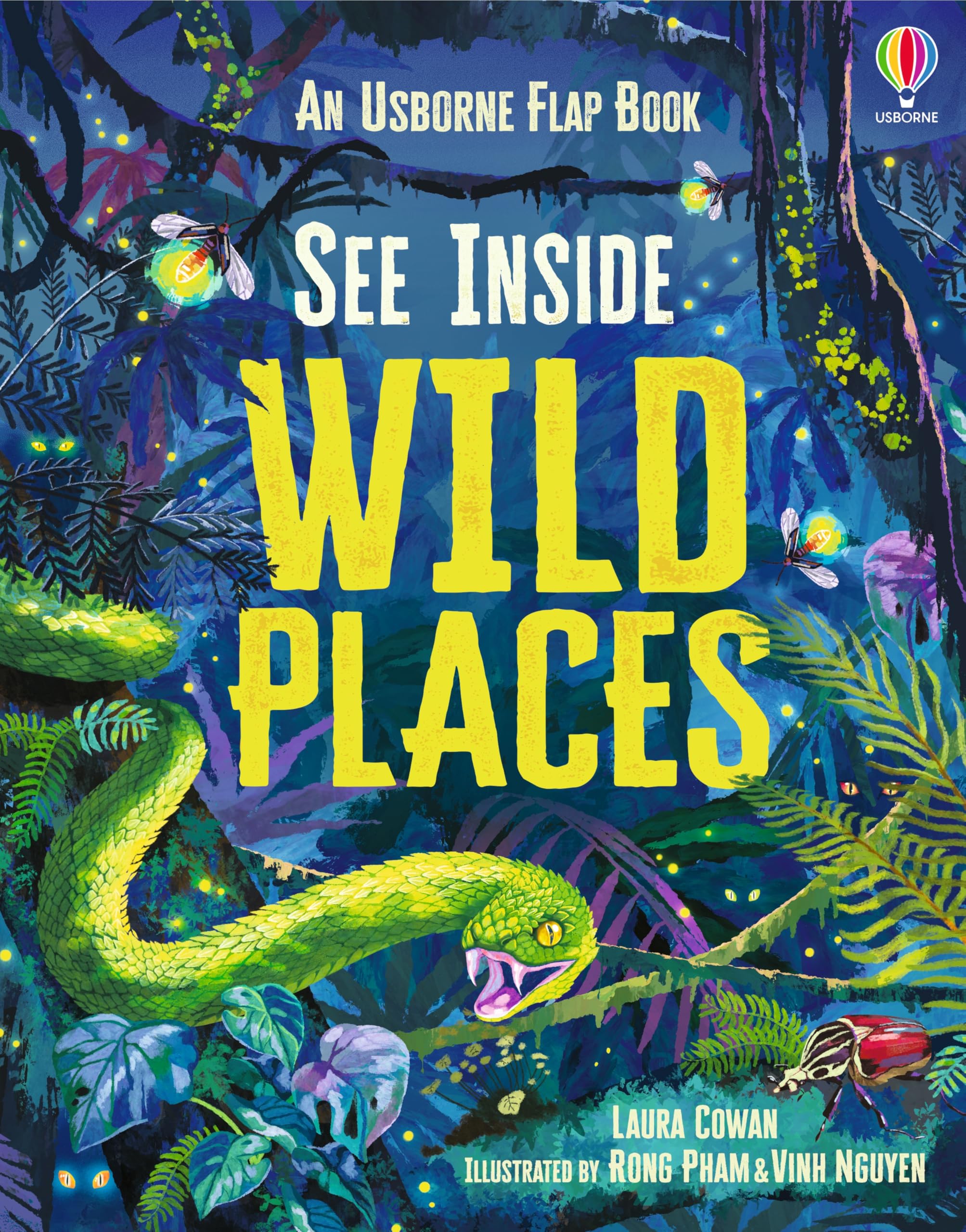 See Inside Wild Places: A Flap Book About Earth's Deadliest Waters and Wildest Forests for Children (Ages 7-10) Natural Sciences