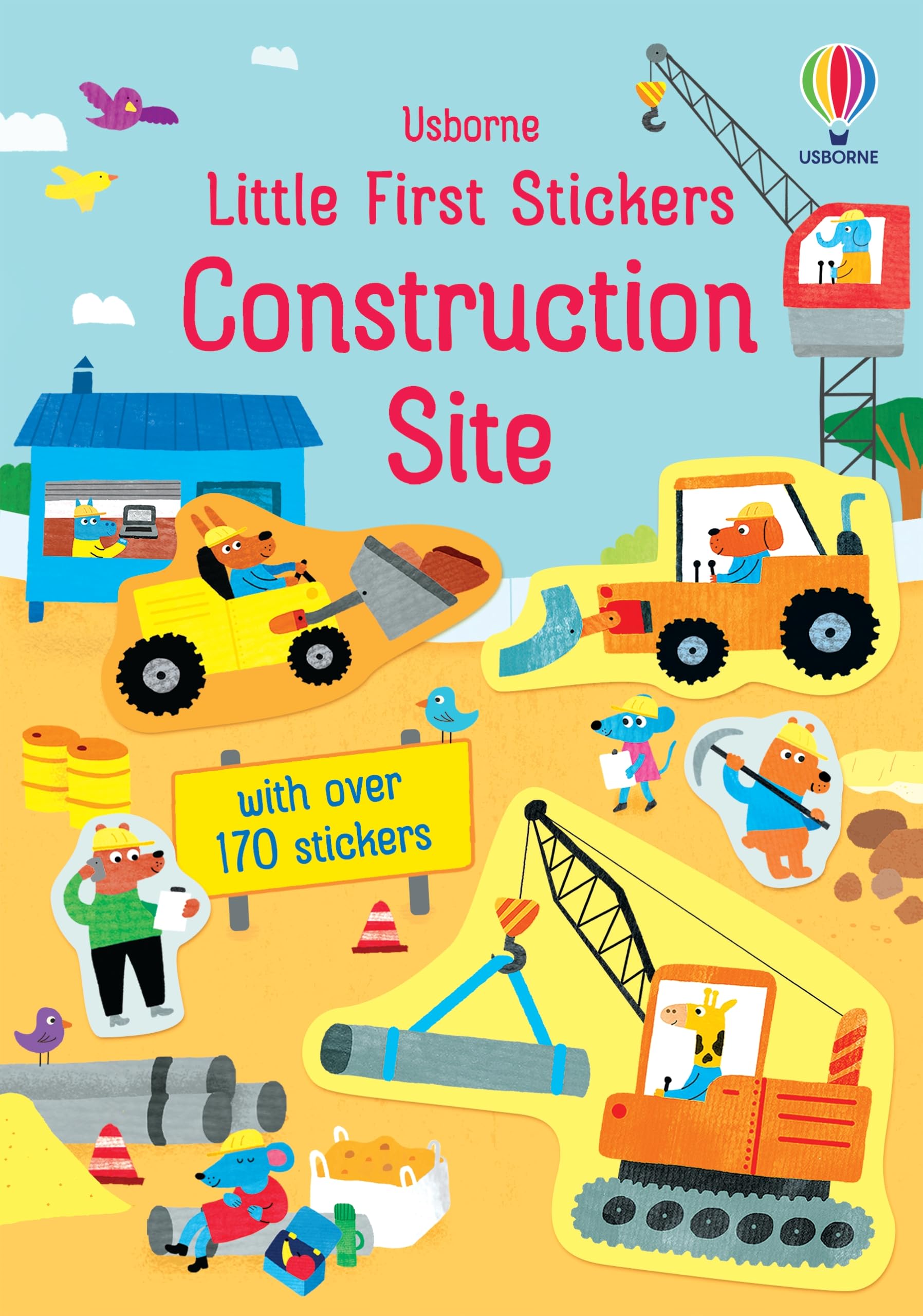 Little First Stickers Construction Site: An Activity Book About Building, Trucks, and Animal Workers for Preschoolers (Ages 3-5) Parents & Children