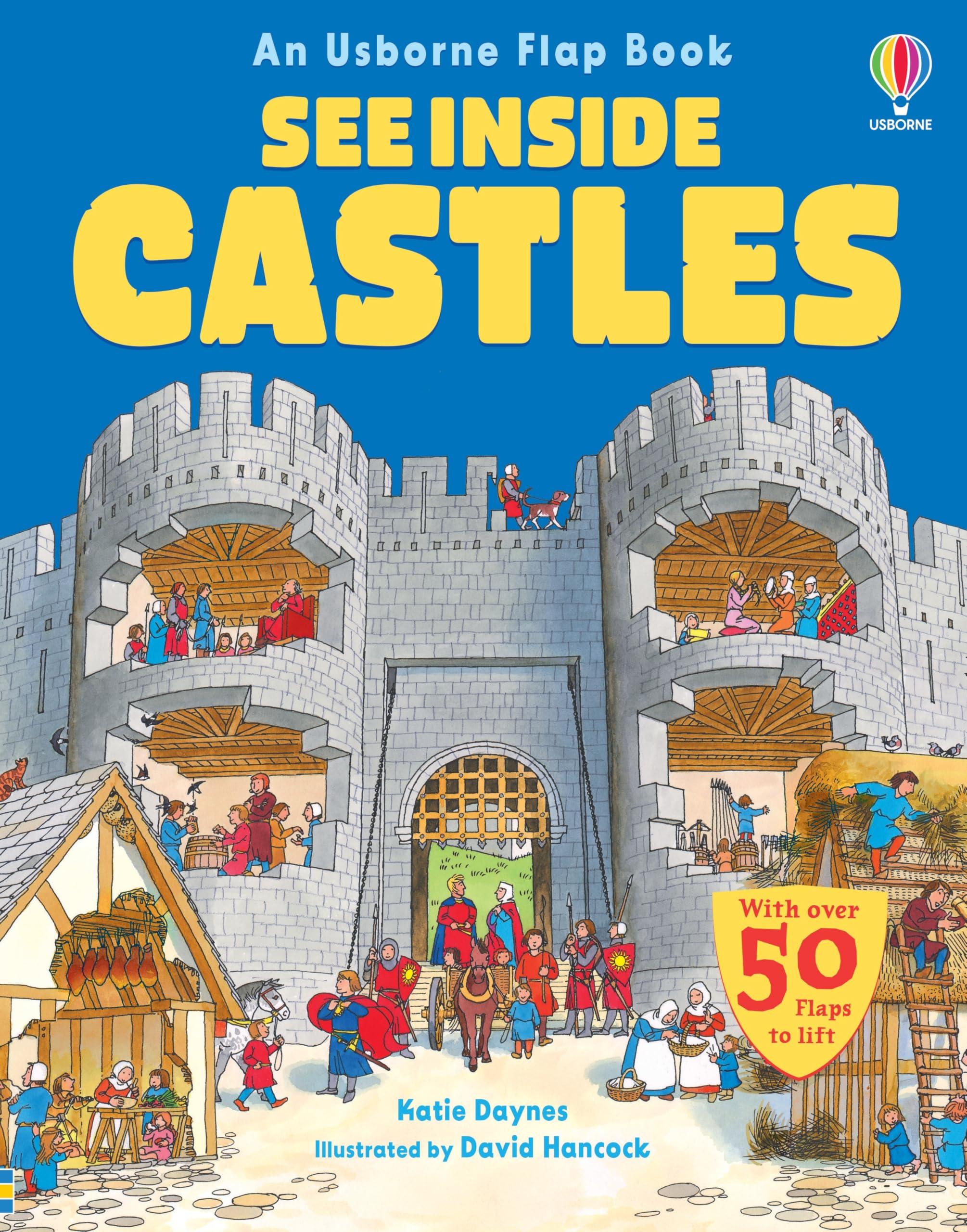 See Inside Castles: A Humorous Interactive Book About Thirteenth Century Castle Life for Kids (Ages 6-9) Non-fiction