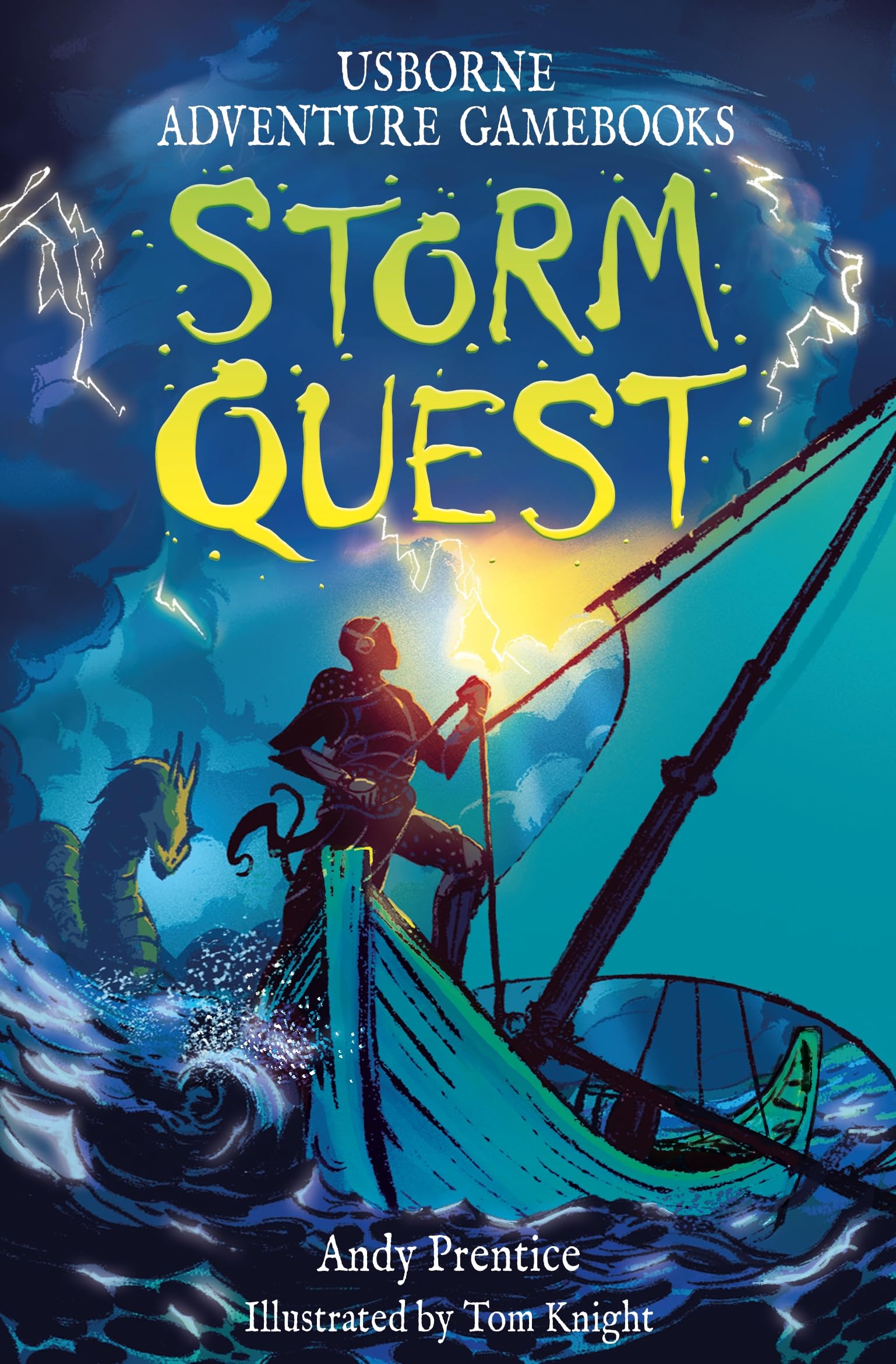 Storm Quest: An Interactive Adventure Gamebook Story Featuring Sea Monsters, Puzzles, and Dice Based Combat Novels & Short Stories