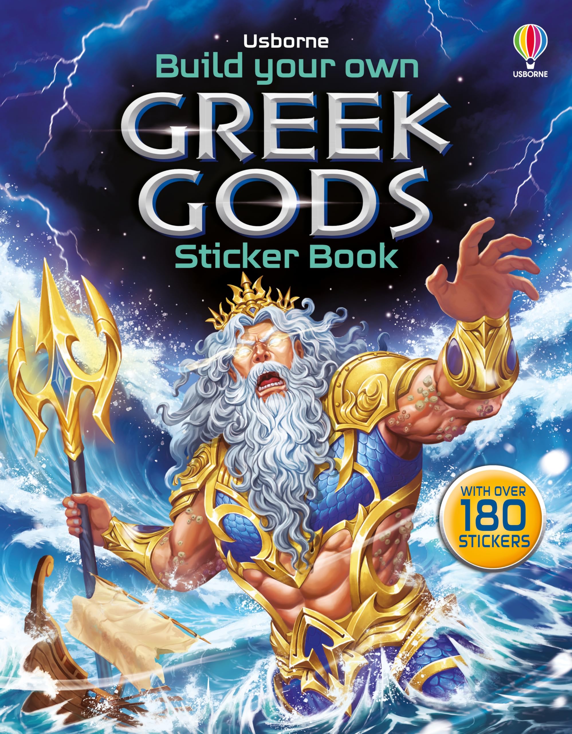 Build Your Own Greek Gods: A Wonderous Interactive Sticker Book Featuring Mythological Gods like Zeus, Athena, and Hades (Build Your Own Sticker Book) Fairy Tales & Legends