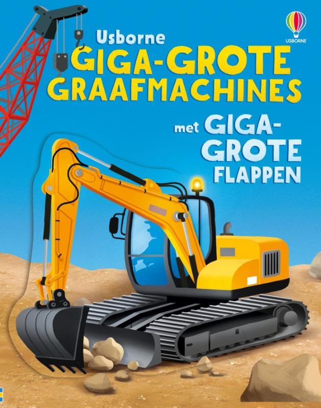 Giga-grote graafmachines met giga-grote flappen book