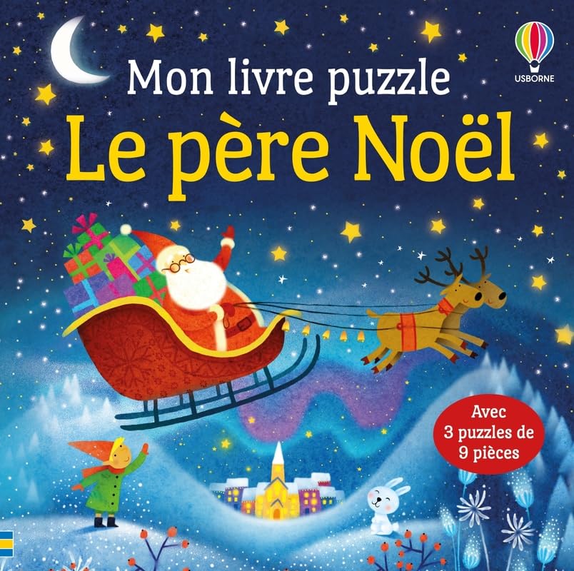 Le père Noël - Mon livre puzzle - dès 3 ans book