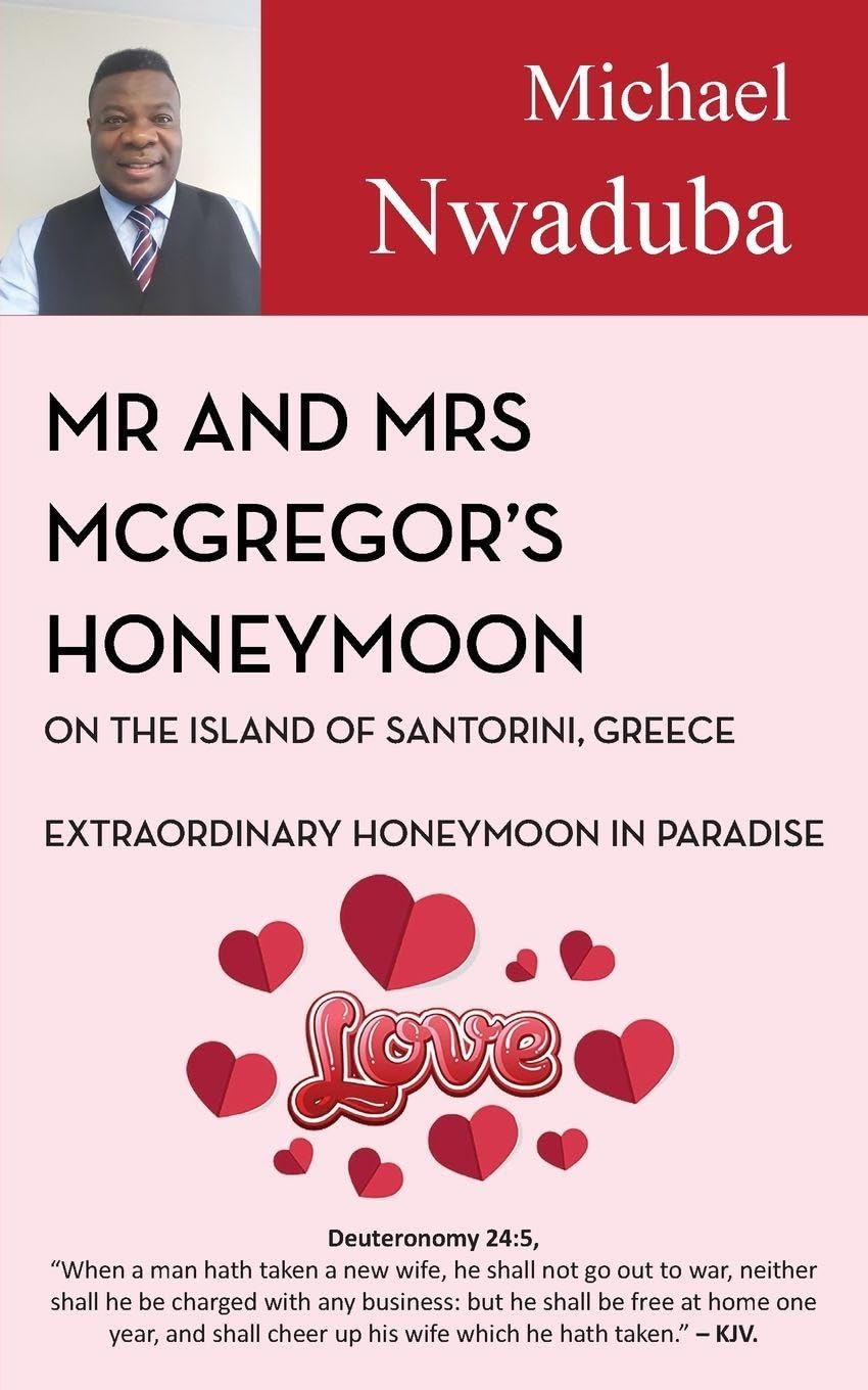 Mr & Mrs McGregor's Honeymoon on the Island of Santorini, Greece Religion & Esotericism