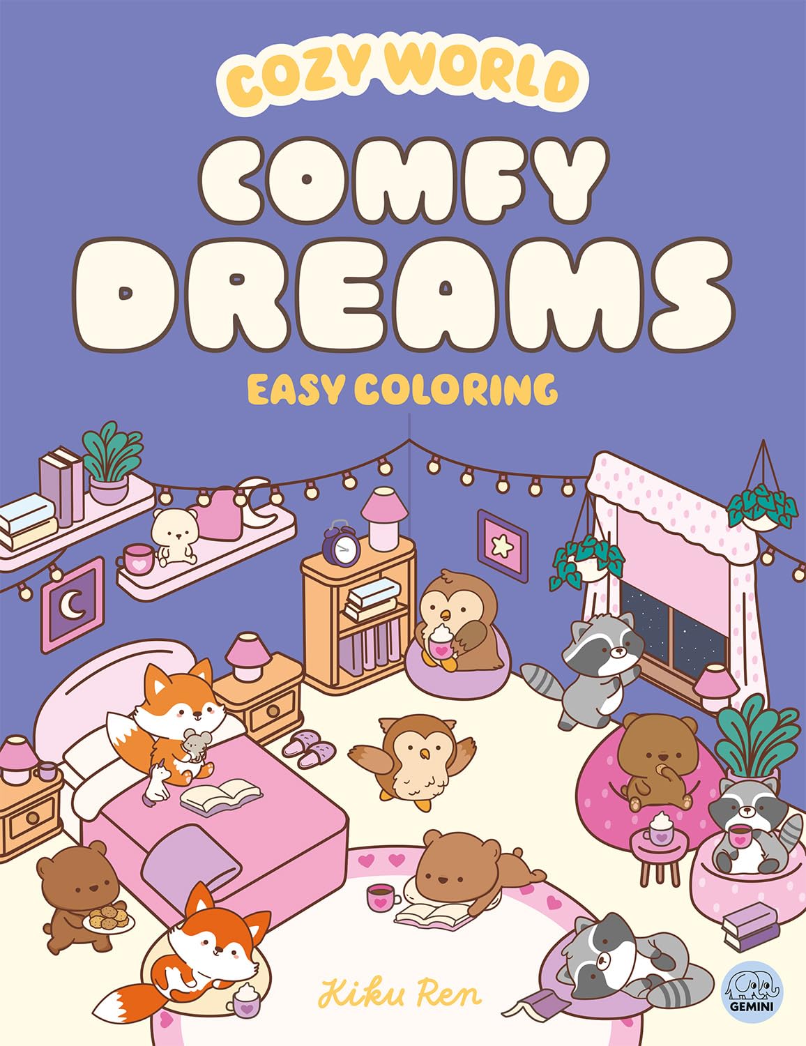 Cozy World Comfy Dreams: Easy Coloring for Teens, Young Adults, and Adults Hobbies & Crafts