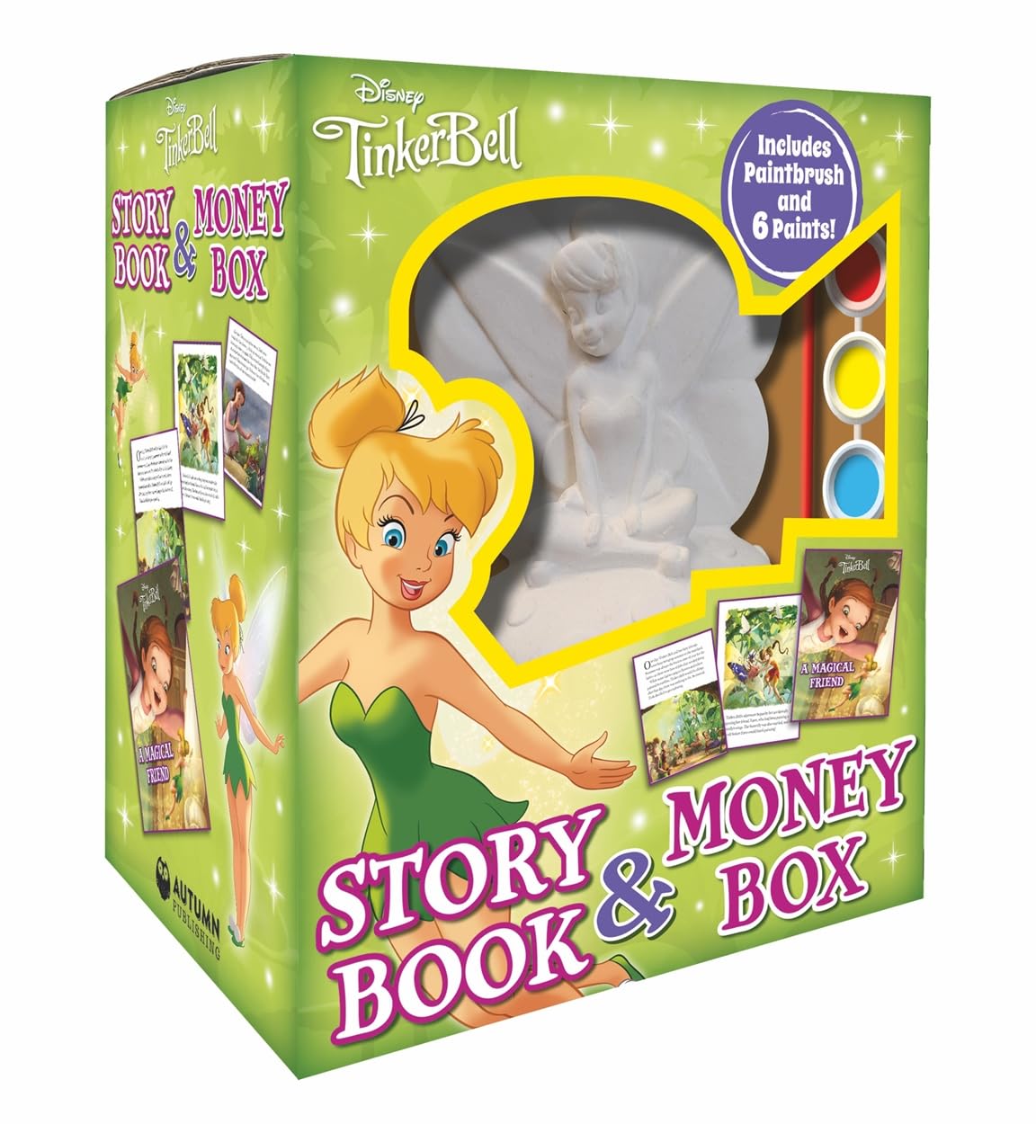 Disney Tinkerbell: Story Book & Money Box Non-fiction