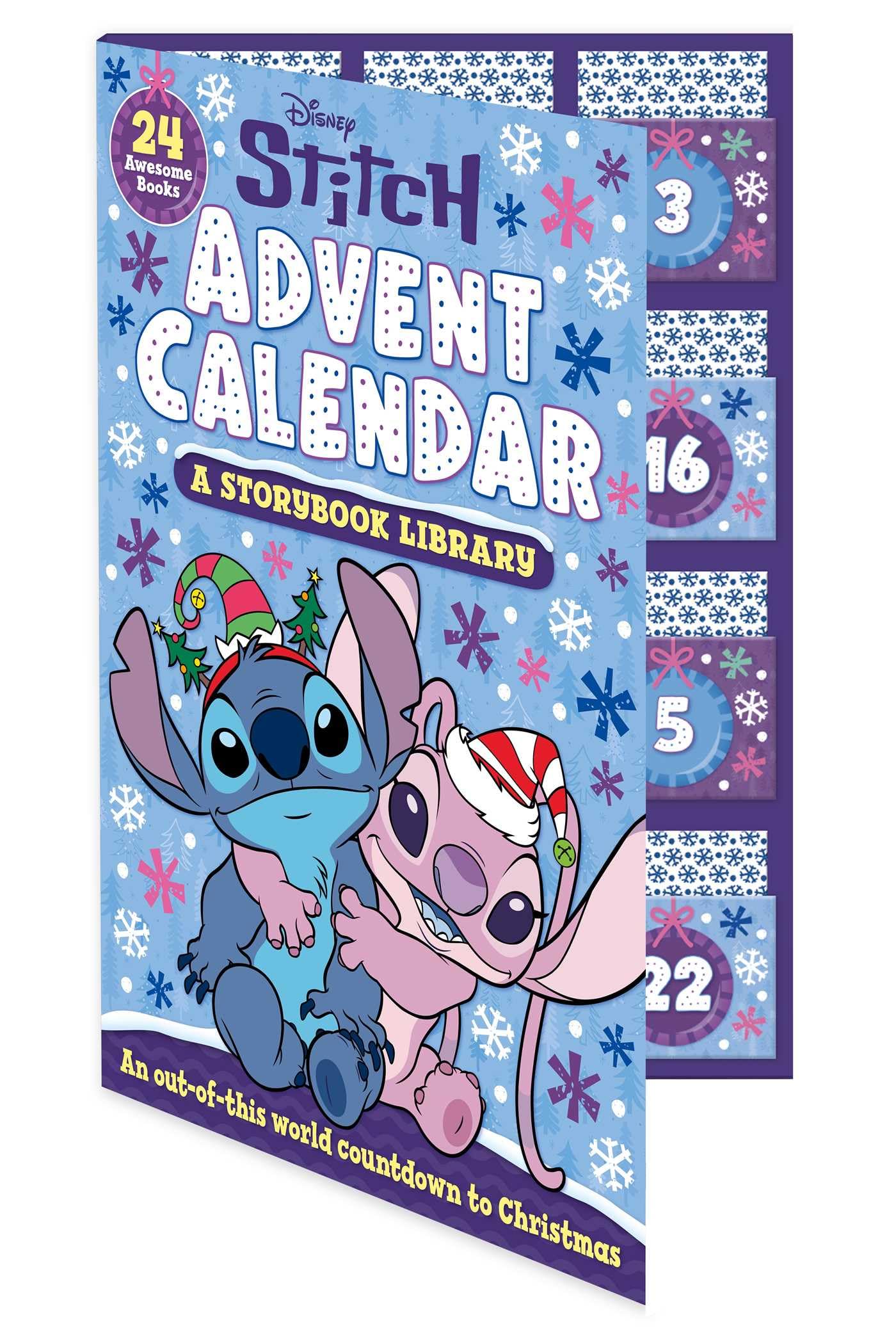 Disney Stitch: Advent Calendar a Storybook Library Non-fiction