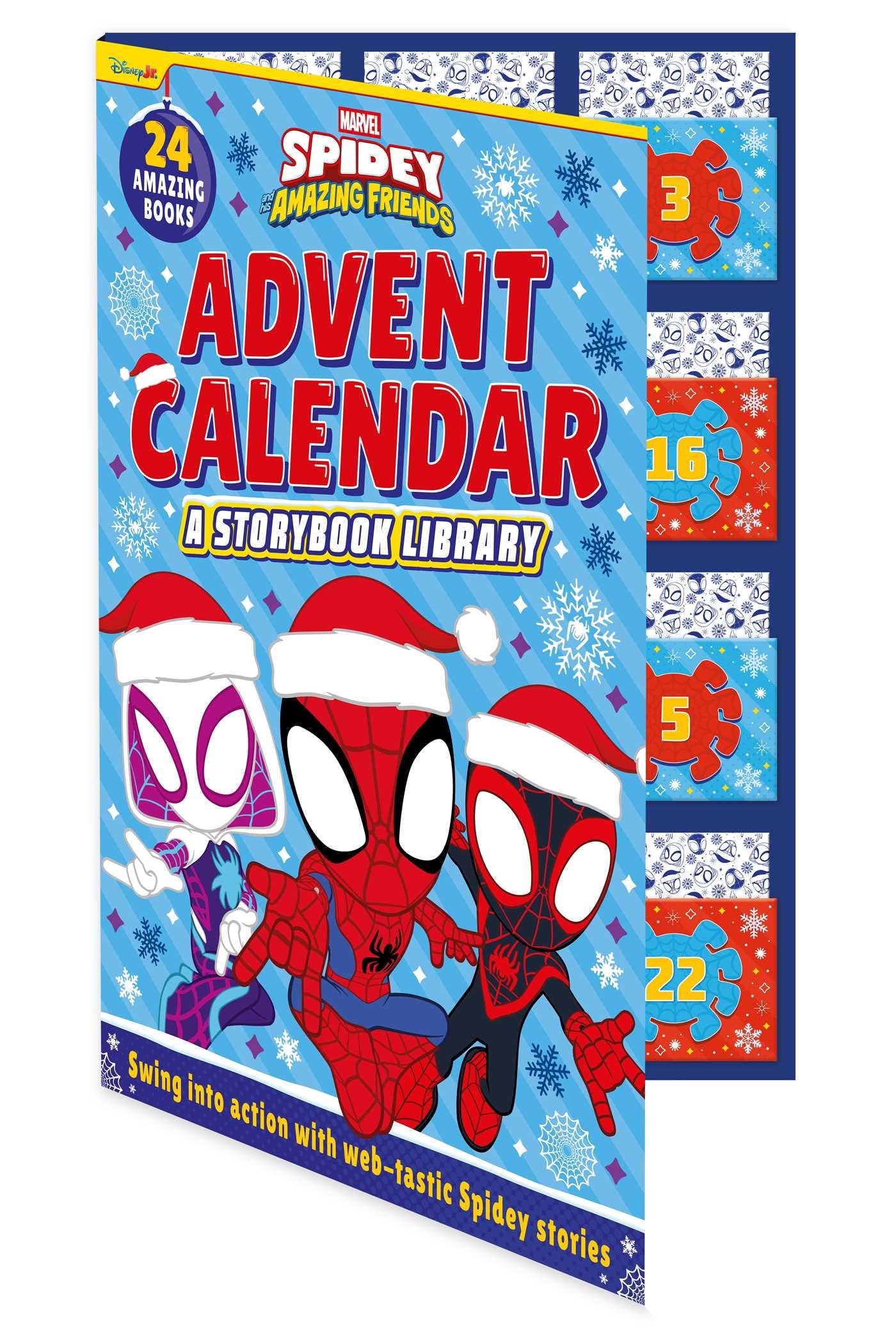 Marvel Spidey and His Amazing Friends: Advent Calendar a Storybook Library Non-fiction