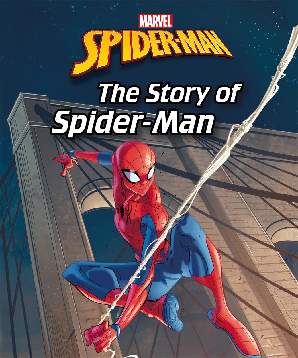 Marvel Spider-Man: The Story of Spider-Man (Illustrated Picture Book) Novels & Short Stories