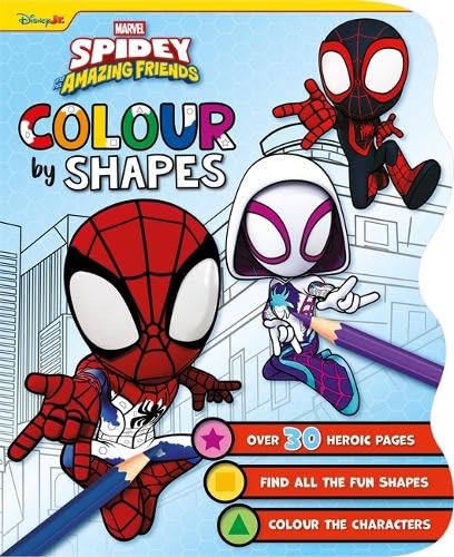 Marvel Spidey & Friends: Colour by Shapes Non-fiction