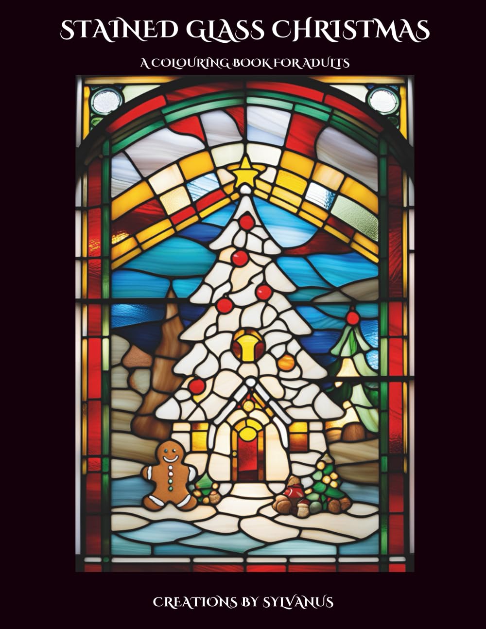 Stained Glass Christmas (Relaxing, but Complicated) Books