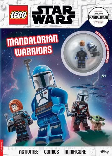 LEGO® Star Wars™: Mandalorian Warriors Activity Book (with Mandalorian Fleet Commander LEGO minifigure) (LEGO® Minifigure Activity) Tiptoi & Games