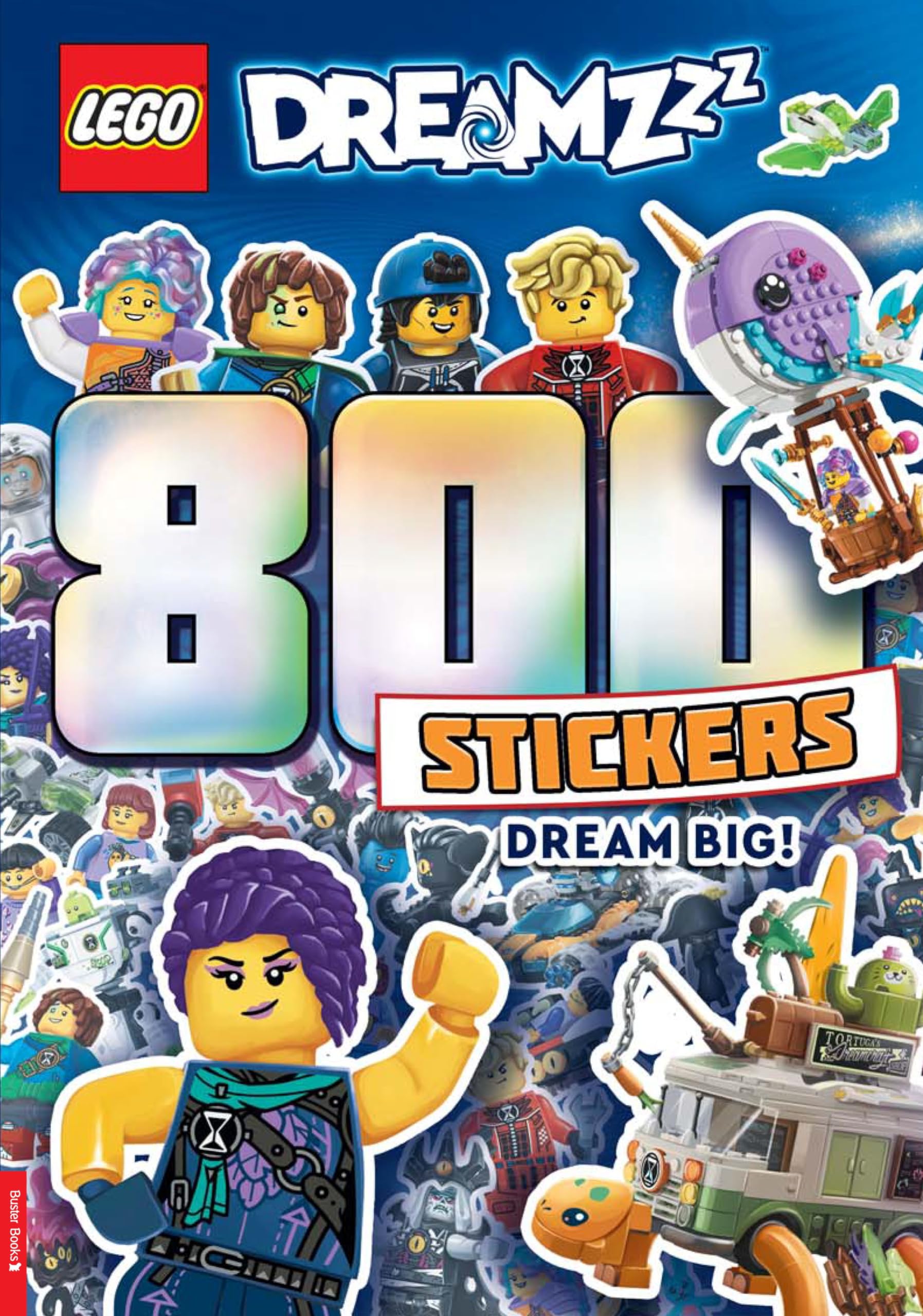 LEGO® DREAMZzz(TM): 800 Stickers: Dream Big! Tiptoi & Games