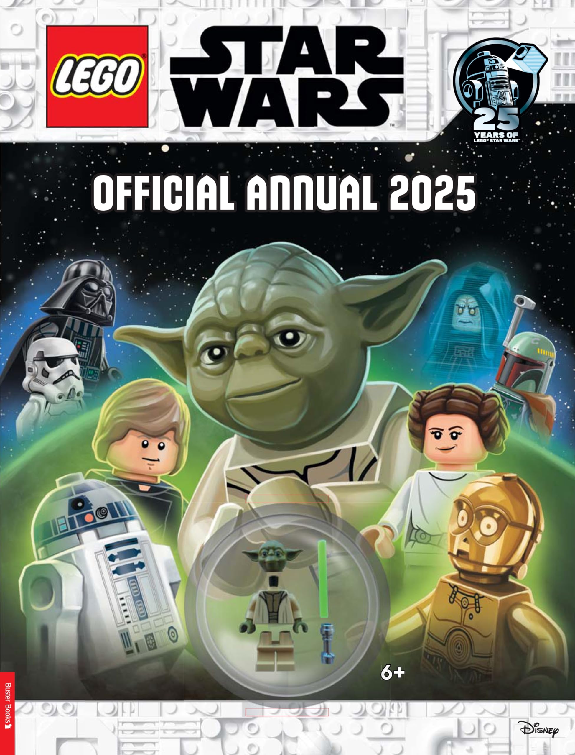 LEGO® Star Wars(TM): Official Annual 2025 (with Yoda minifigure and lightsaber) Tiptoi & Games