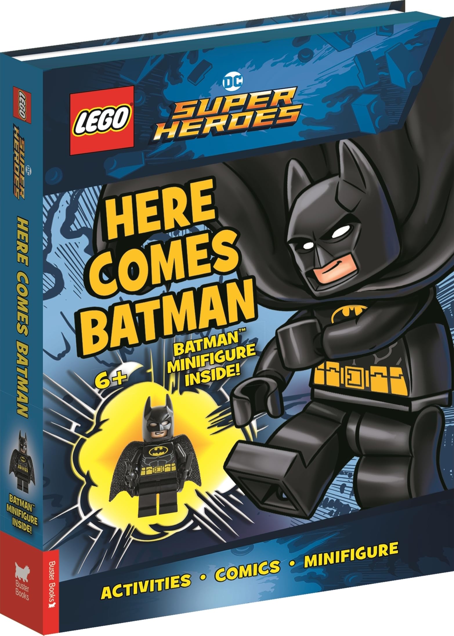 LEGO® DC Super Heroes™: Here Comes Batman (with Batman™ minifigure) (LEGO® Minifigure Activity) Novels & Short Stories