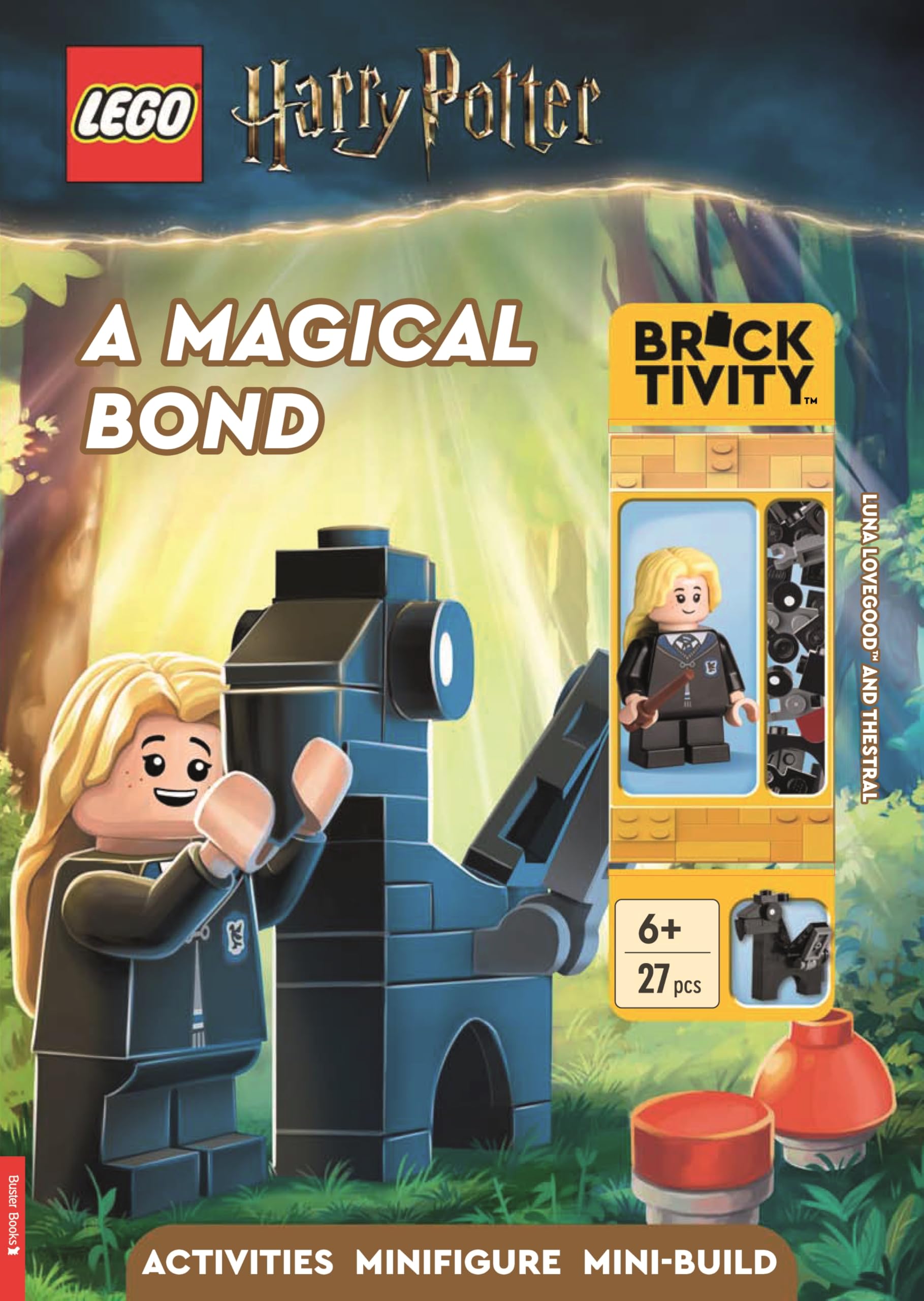 LEGO® Harry Potter™: A Magical Bond Activity Book (with Luna Lovegood™ minifigure and Thestral mini-build) Tiptoi & Games