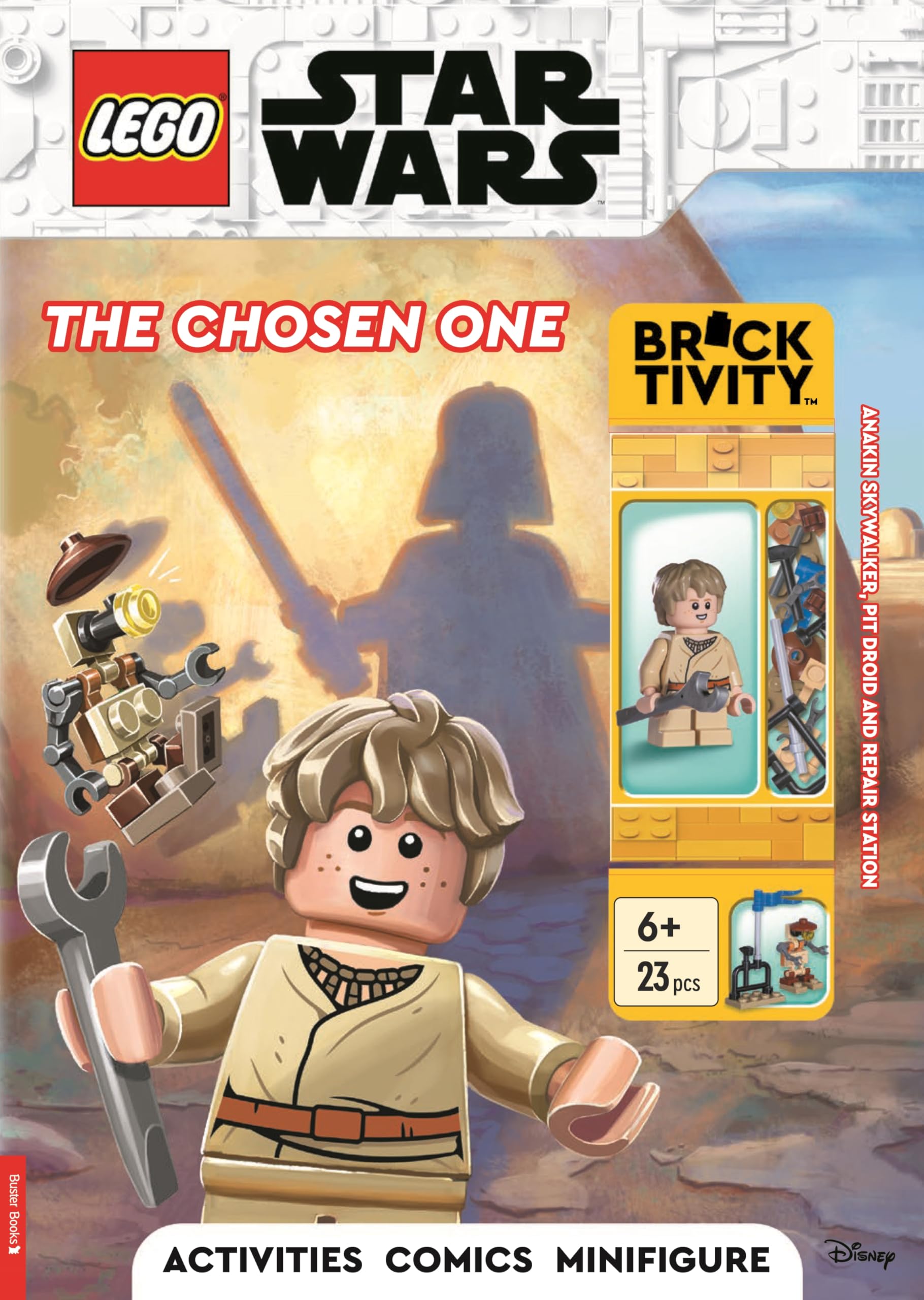 LEGO® Star Wars(TM): The Chosen One Activity Book (with Anakin Skywalker minifigure, pit droid and repair station) Tiptoi & Games