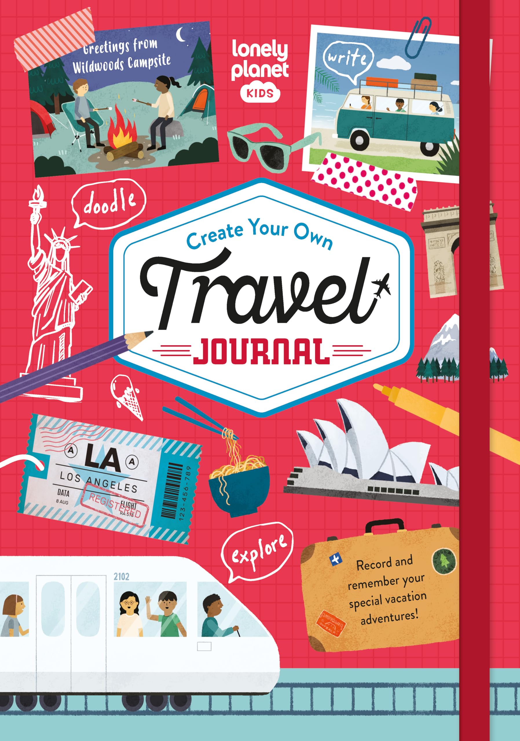 Lonely Planet Kids Create Your Own Travel Journal Non-fiction