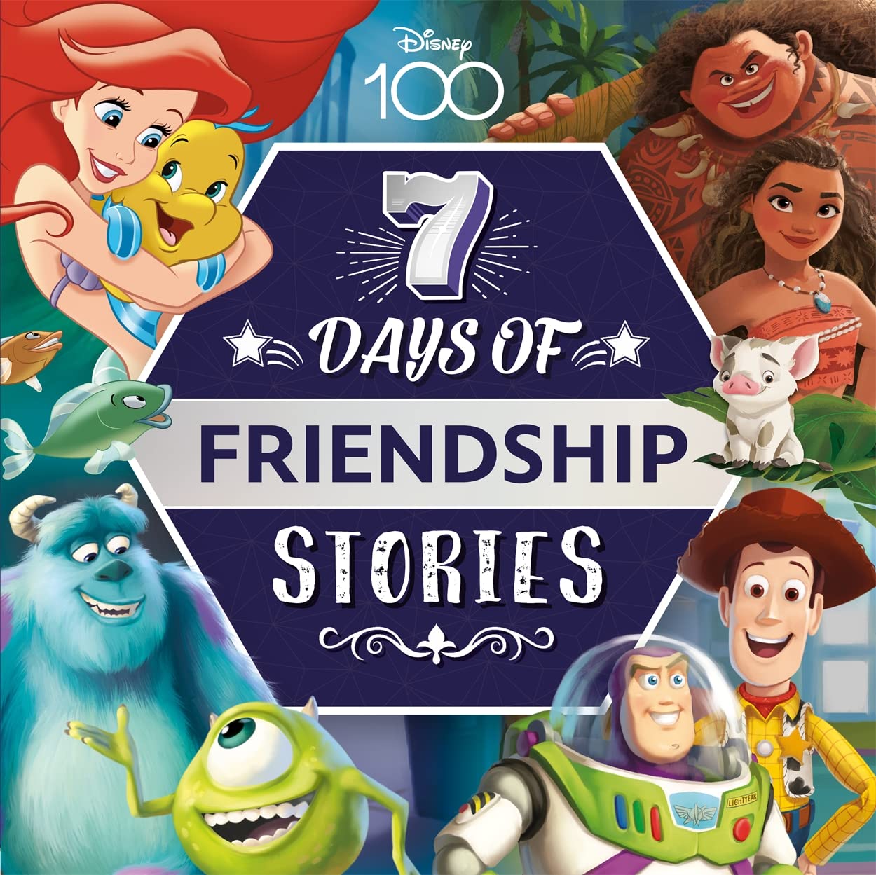 Disney D100: 7 Days of Friendship Stories Non-fiction