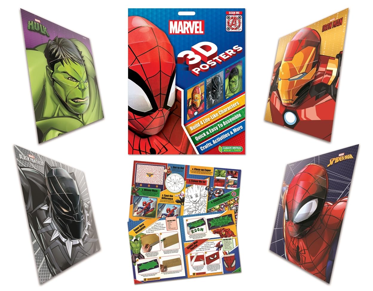 Product Image: Marvel: 3D Posters