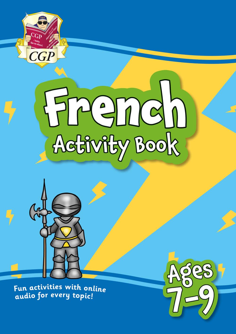 French Activity Book for Ages 7-9 (with Online Audio) (CGP KS2 Activity Books and Cards) Education & Training