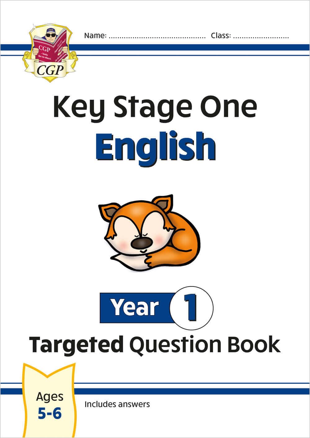 KS1 English Year 1 Targeted Question Book (CGP Year 1 English) Education & Training