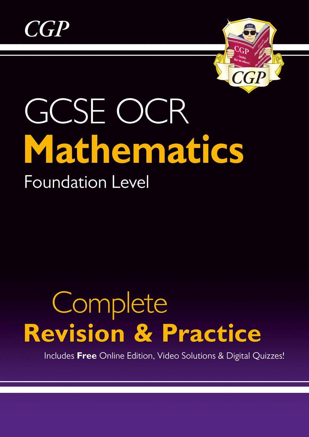 GCSE Maths OCR Complete Revision & Practice: Foundation (with Online Ed, Videos & Quizzes) (CGP OCR GCSE Maths) Education & Training