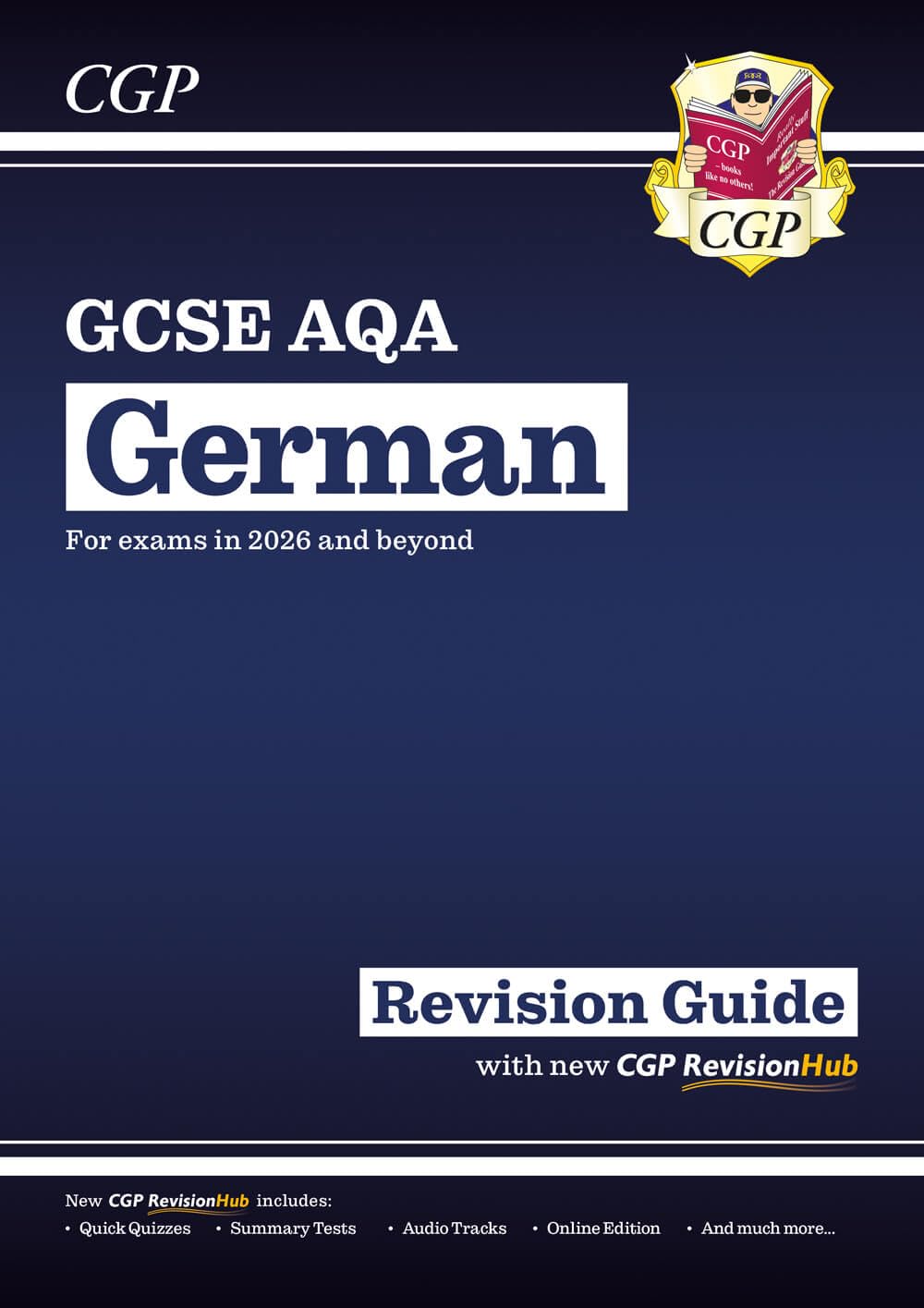 New GCSE German AQA Revision Guide with CGP RevisionHub (for exams from 2026) (CGP AQA GCSE German) Professional & Reference Books