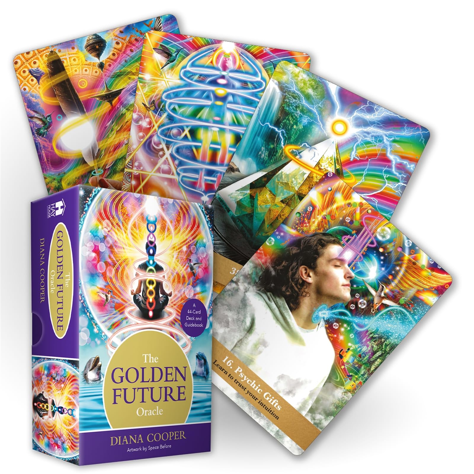 The Golden Future Oracle: A 44-Card Deck and Guidebook Religion & Esotericism