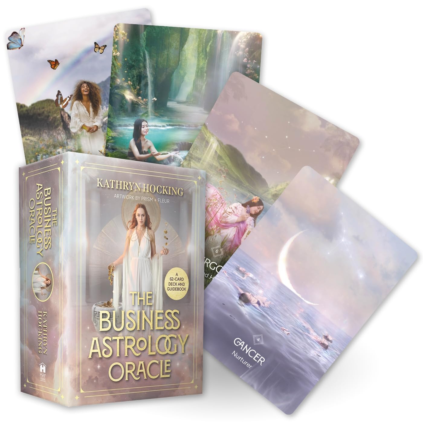 The Business Astrology Oracle: A 62-card Deck and Guidebook Business, Finance & Career