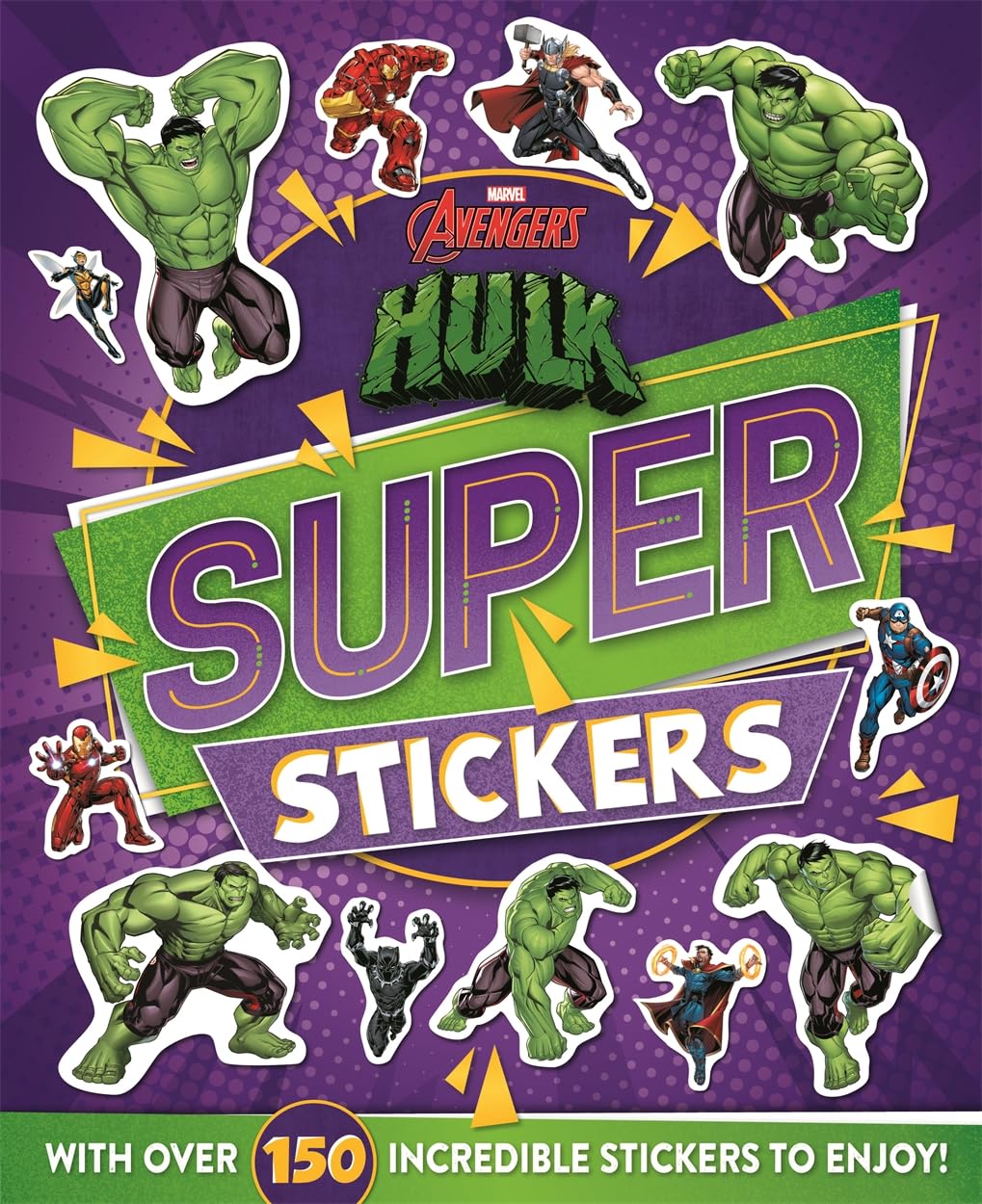 Marvel Avengers Hulk: Super Stickers (With over 150 stickers!) Novels & Short Stories