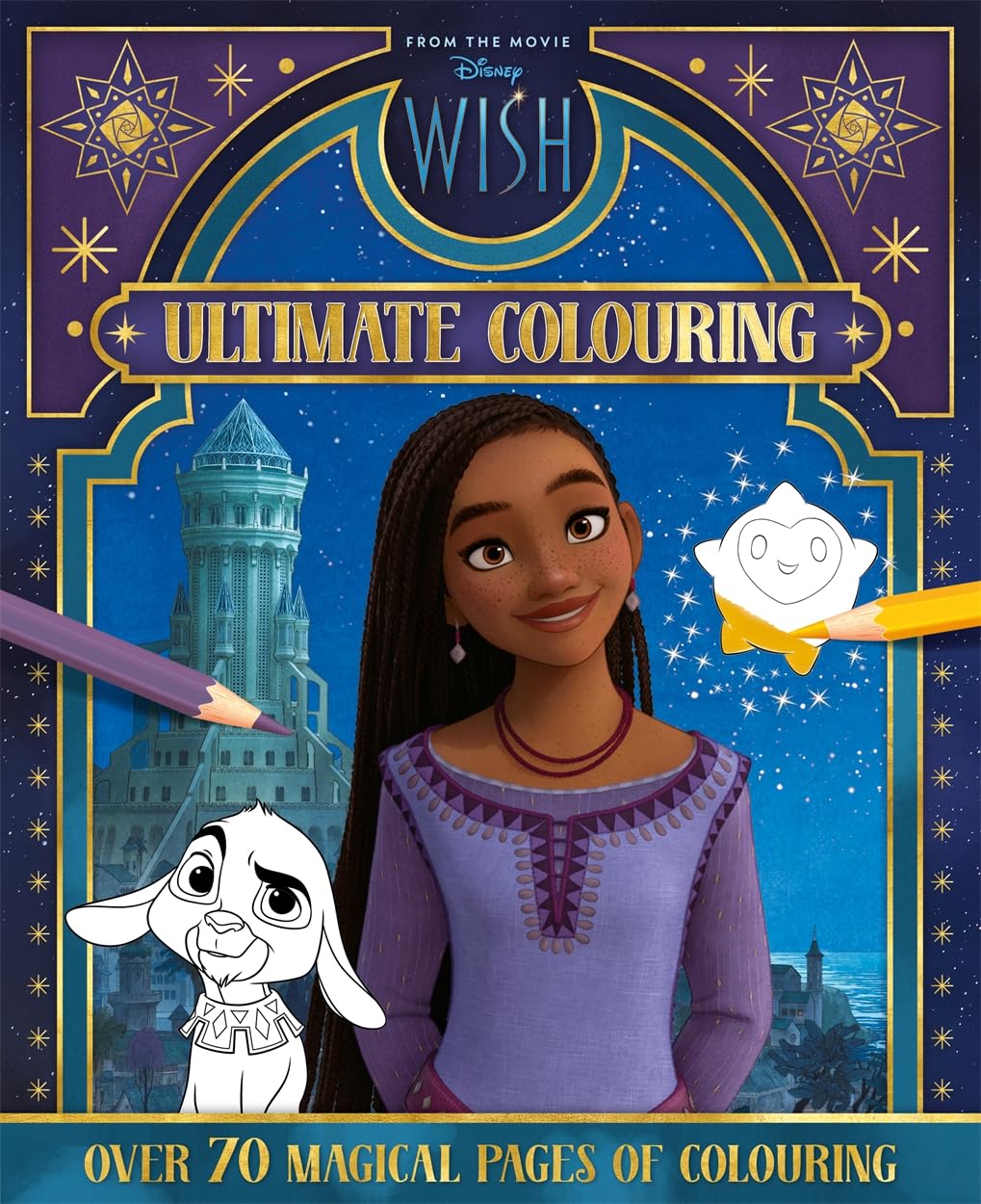 Disney Wish: Ultimate Colouring (From the Movie) Non-fiction