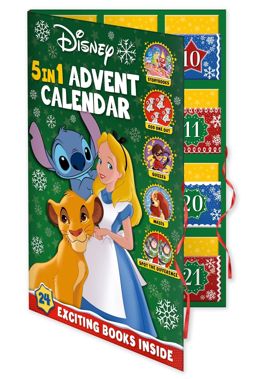 Disney: 5-in-1 Advent Calendar book
