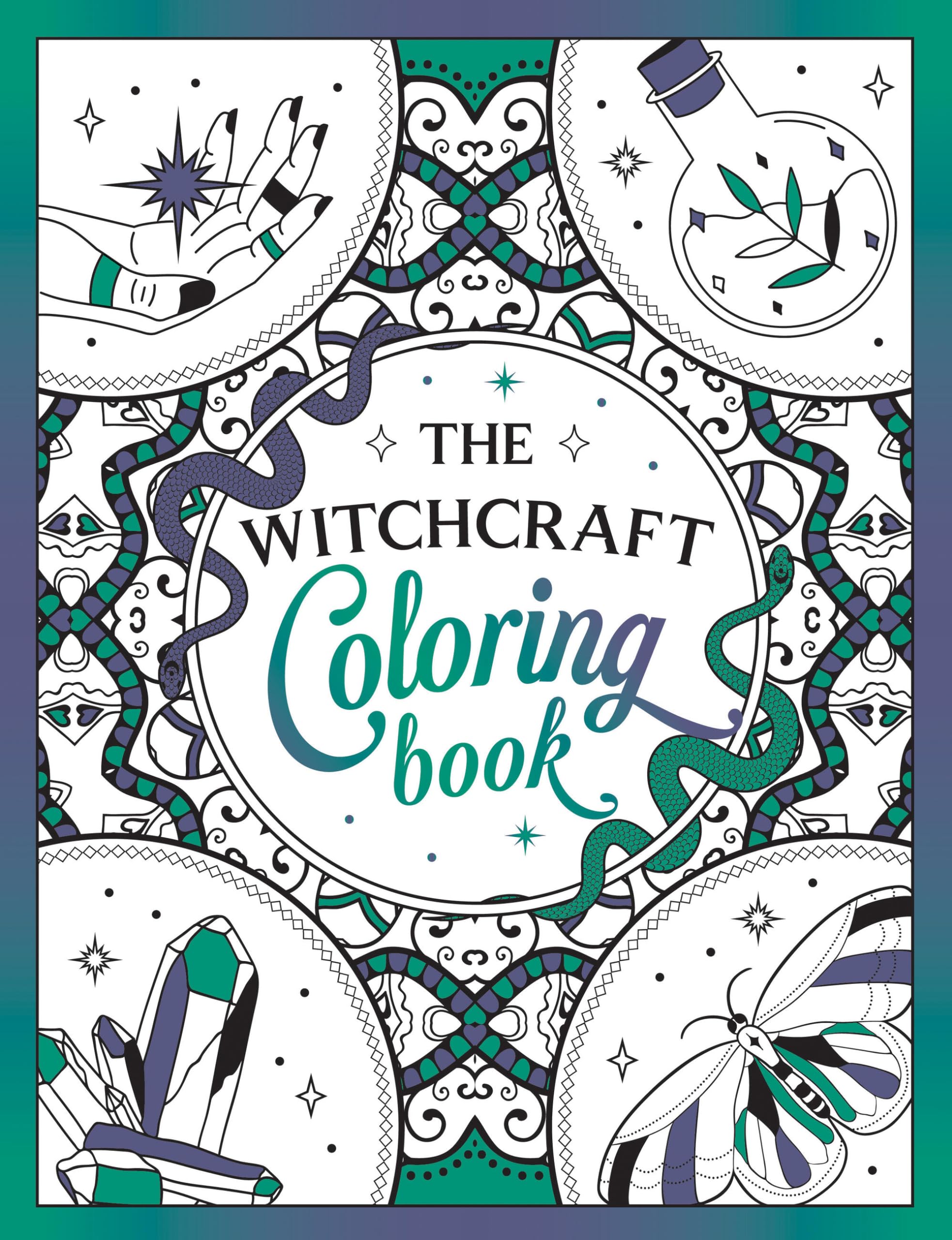 The Witchcraft Coloring Book: A Magickal Journey of Color and Creativity Hobbies & Crafts