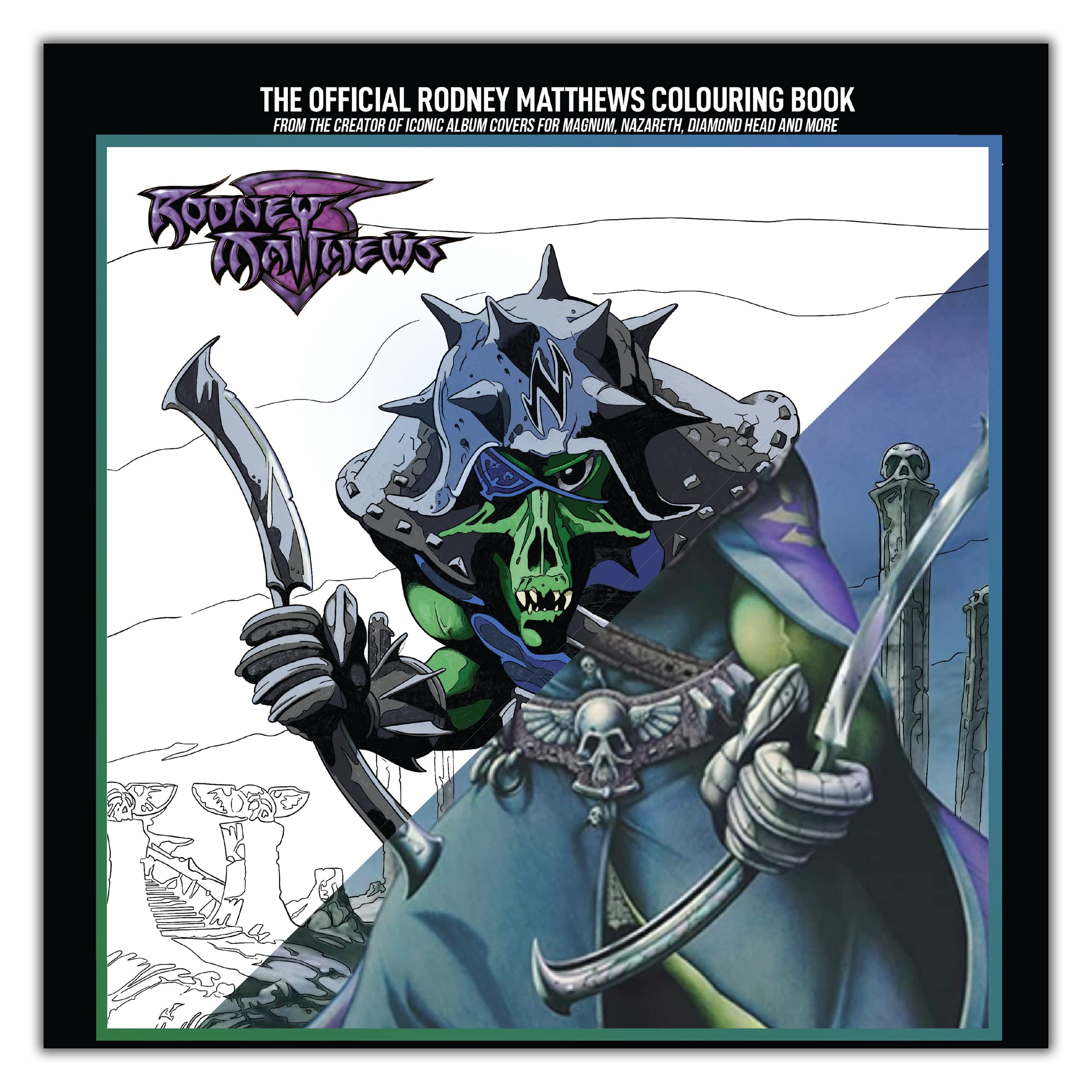 The Official Rodney Matthews Colouring Book Hobbies & Crafts
