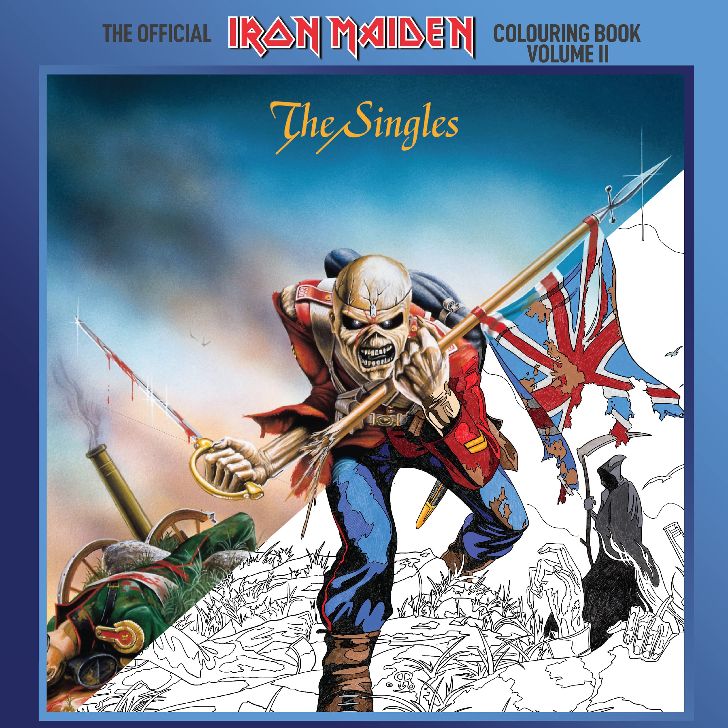 The Official Iron Maiden Colouring Book Volume II: The Singles book