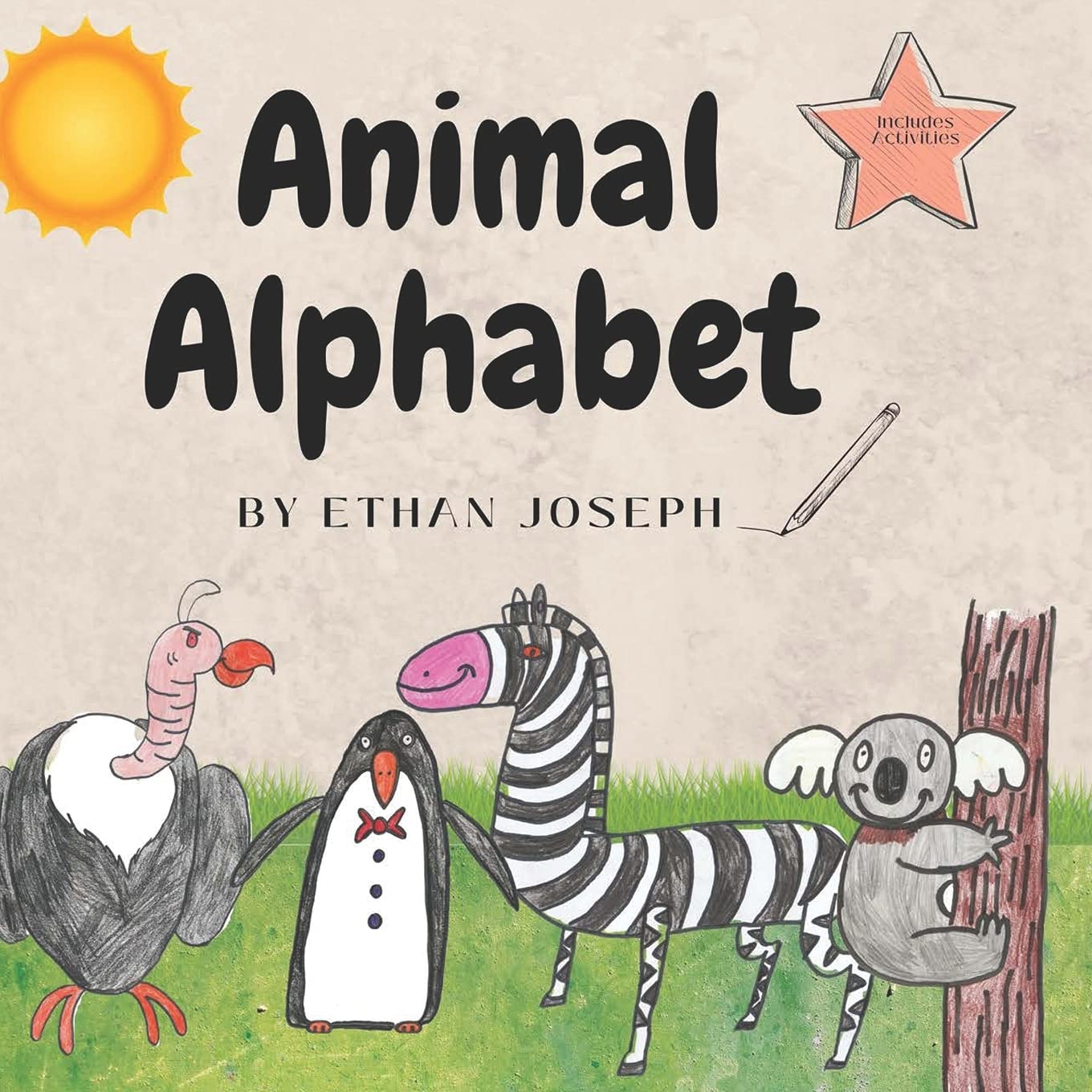 Animal Alphabet by Ethan Joseph: Learn the alphabet with animals, activities and fun facts! Education & Training