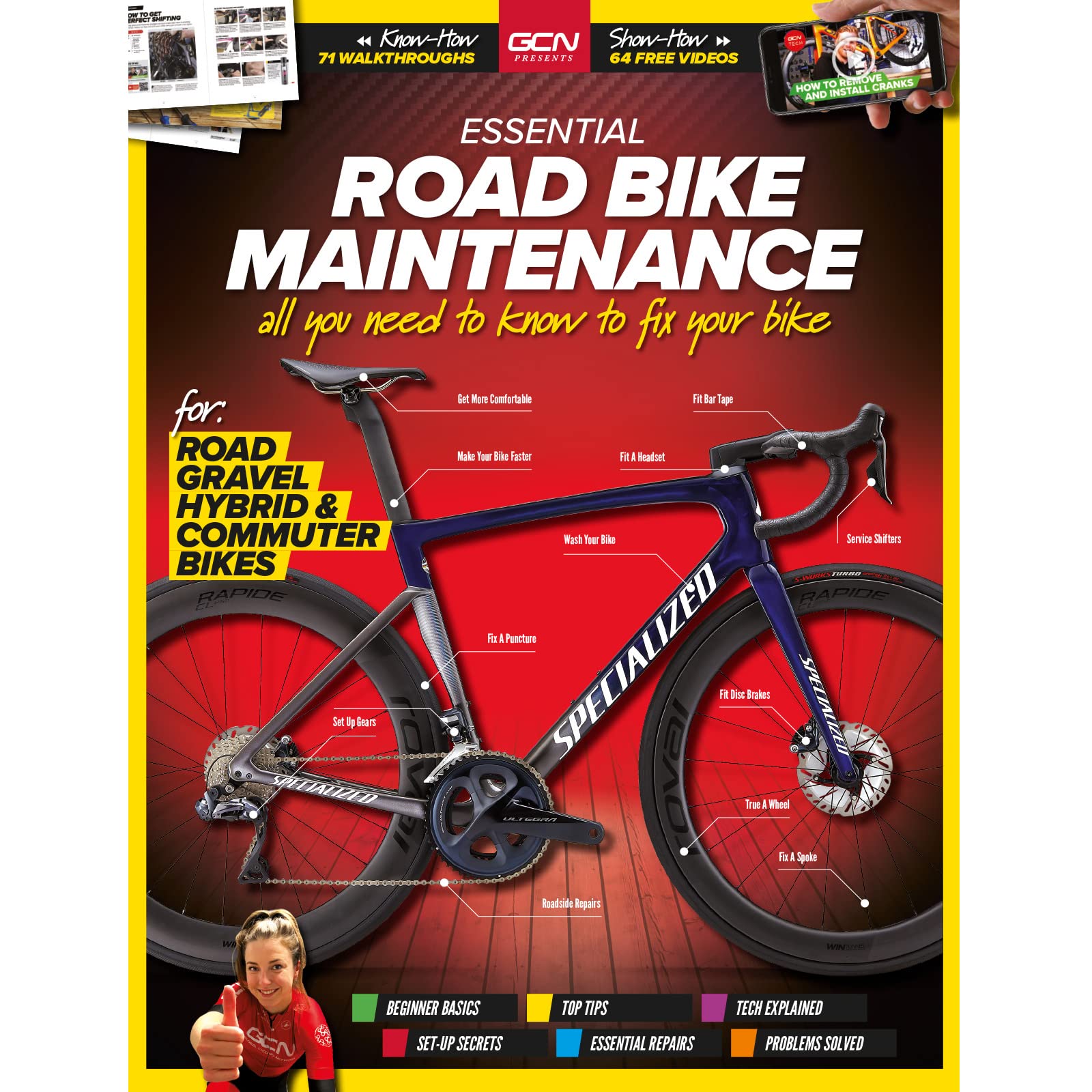 Essential Road Bike Maintenance: All You Need To Fix Your Bike Leisure, Home & Garden