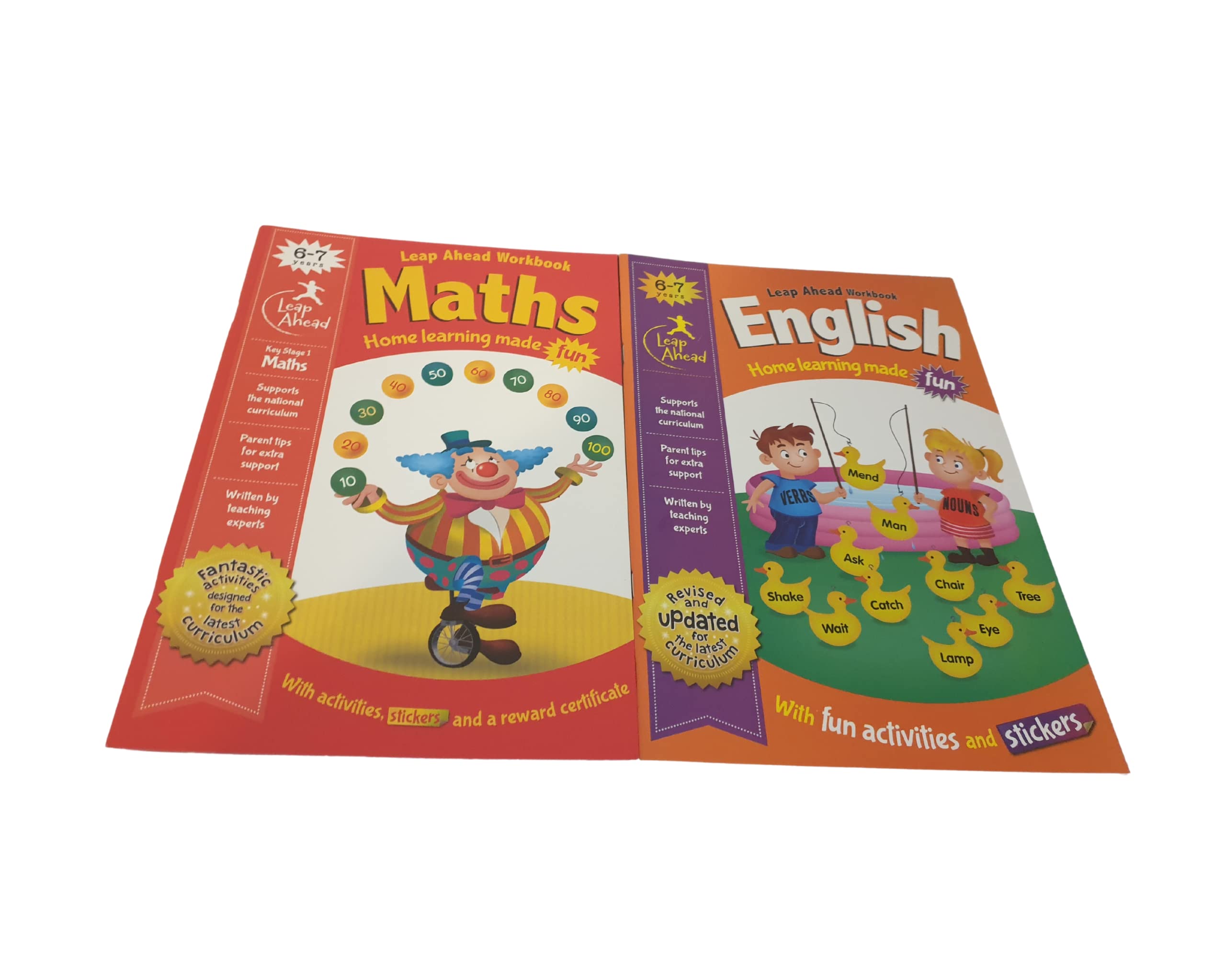 Leap Ahead: 6-7 Years English (Leap Ahead Workbook Expert) Reading Aloud & Learning to Read