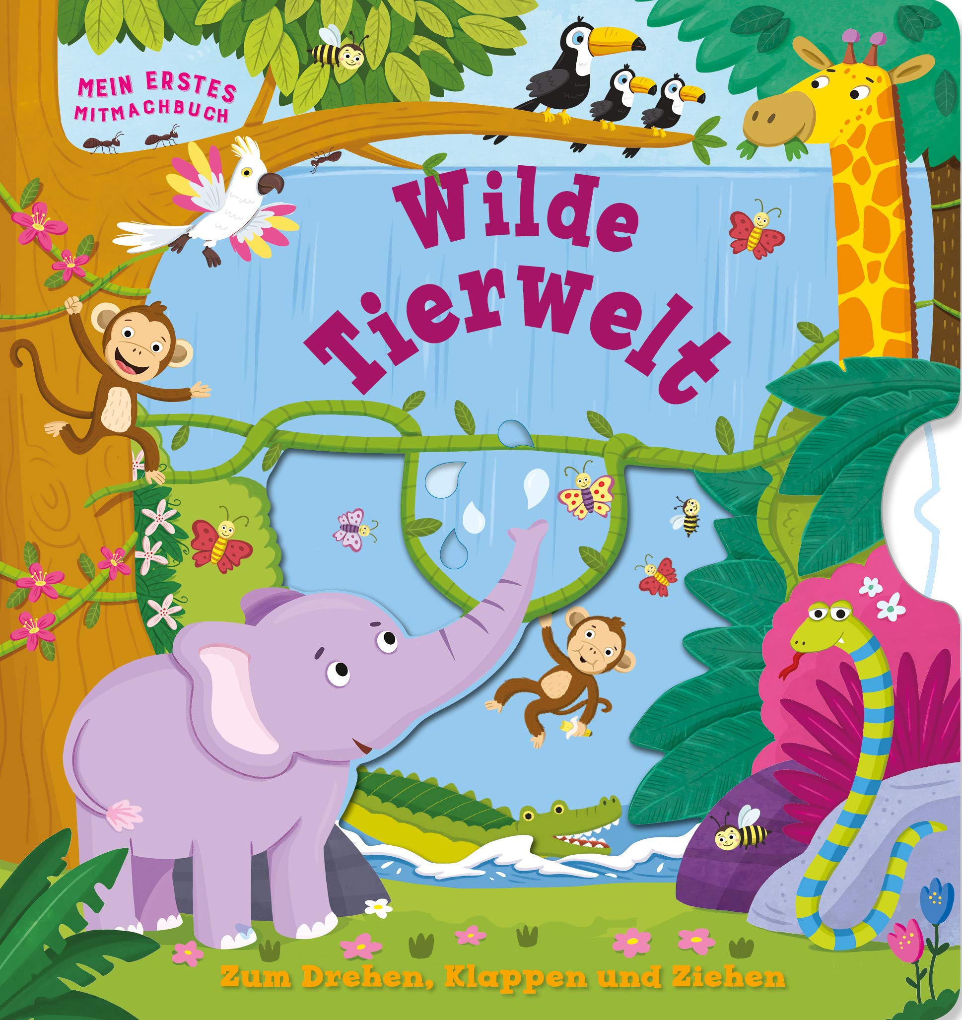 Wilde Tierwelt - Mein erstes Mitmachbuch Books