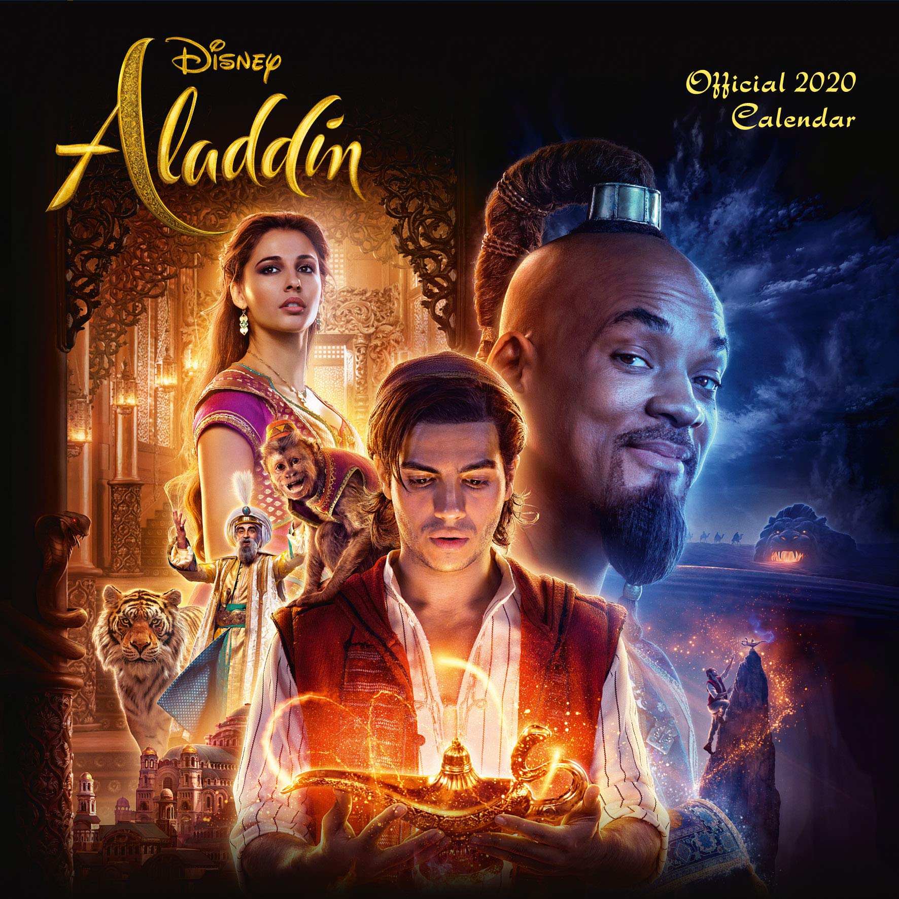 Disney Aladdin 2020 Calendar - Official Square Wall Format Calendar book